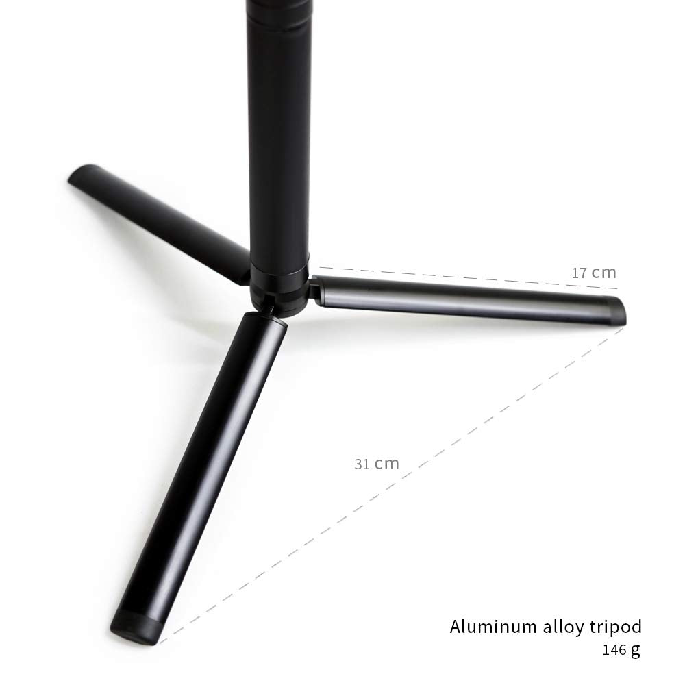 Maxcam Selfie Stick Tripod Extension Rod For Dji Om 5 4 / Osmo Mobile 6 3 2 / Zhiyun, Aluminum Alloy Extension Rod + Aluminum Alloy Tripod. (Dji Osmo Mobile And Mobile Phone Not Included)
