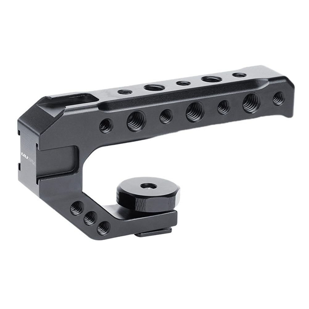 Dbeixiwei Camera Top Handle Grip Universal Video Stabilizing Rig With 3 Cold Shoe Adapter To Mount Dslr Camera