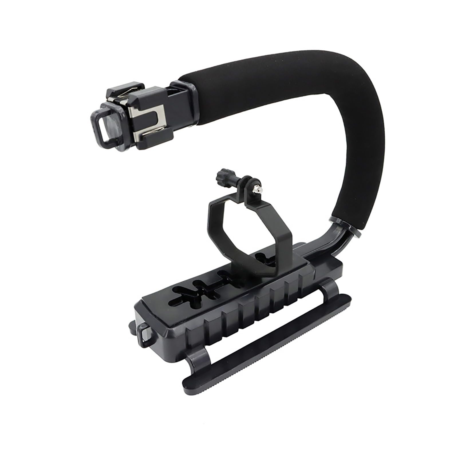 Rumds Lightweight And Portable Video Action Stabilizer With Hot Shoe Mount Stabilizing Handle Grip For 3 3