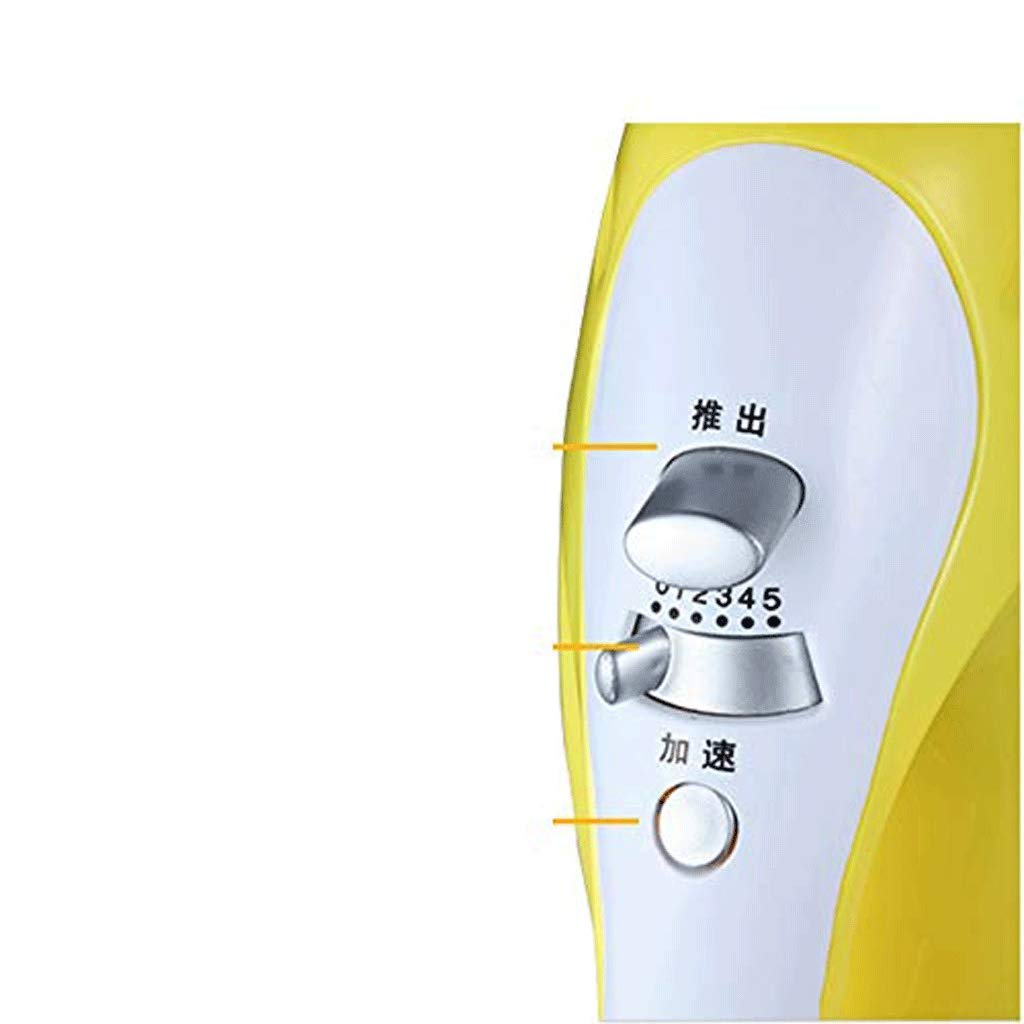 Hhbuo Egg Beater,Electric Mixer Hand Held, Multi-Function Hand Mixer And Blender, Beaters,Blender,Beaker,Milk Frother,Whisk-Pearl White Fine