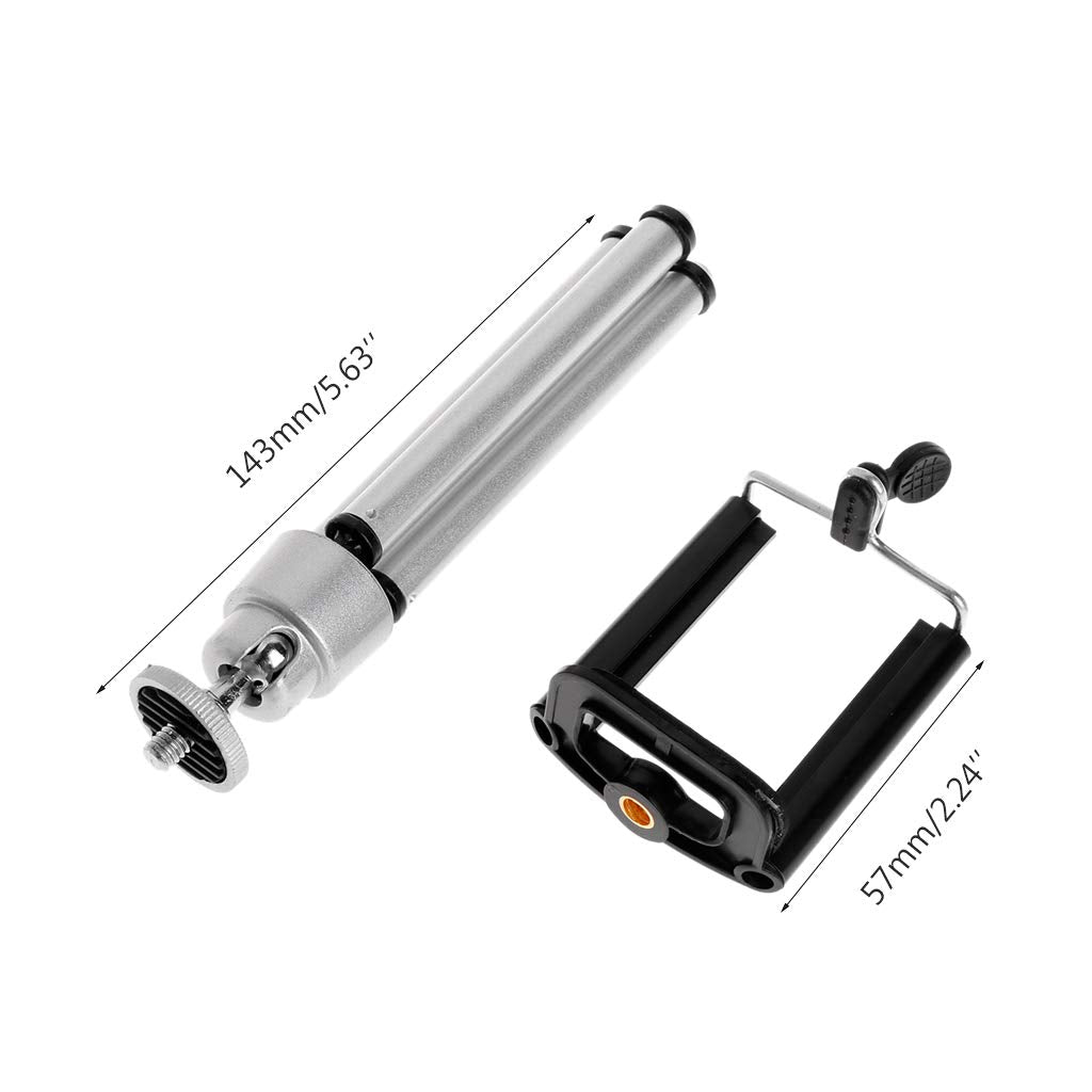 Terncoew Light Weight Tripod Stand With Clip Rotary Aluminium Alloy Holder For Phone Level Digital Slr Camera Tripod Stand Flexible