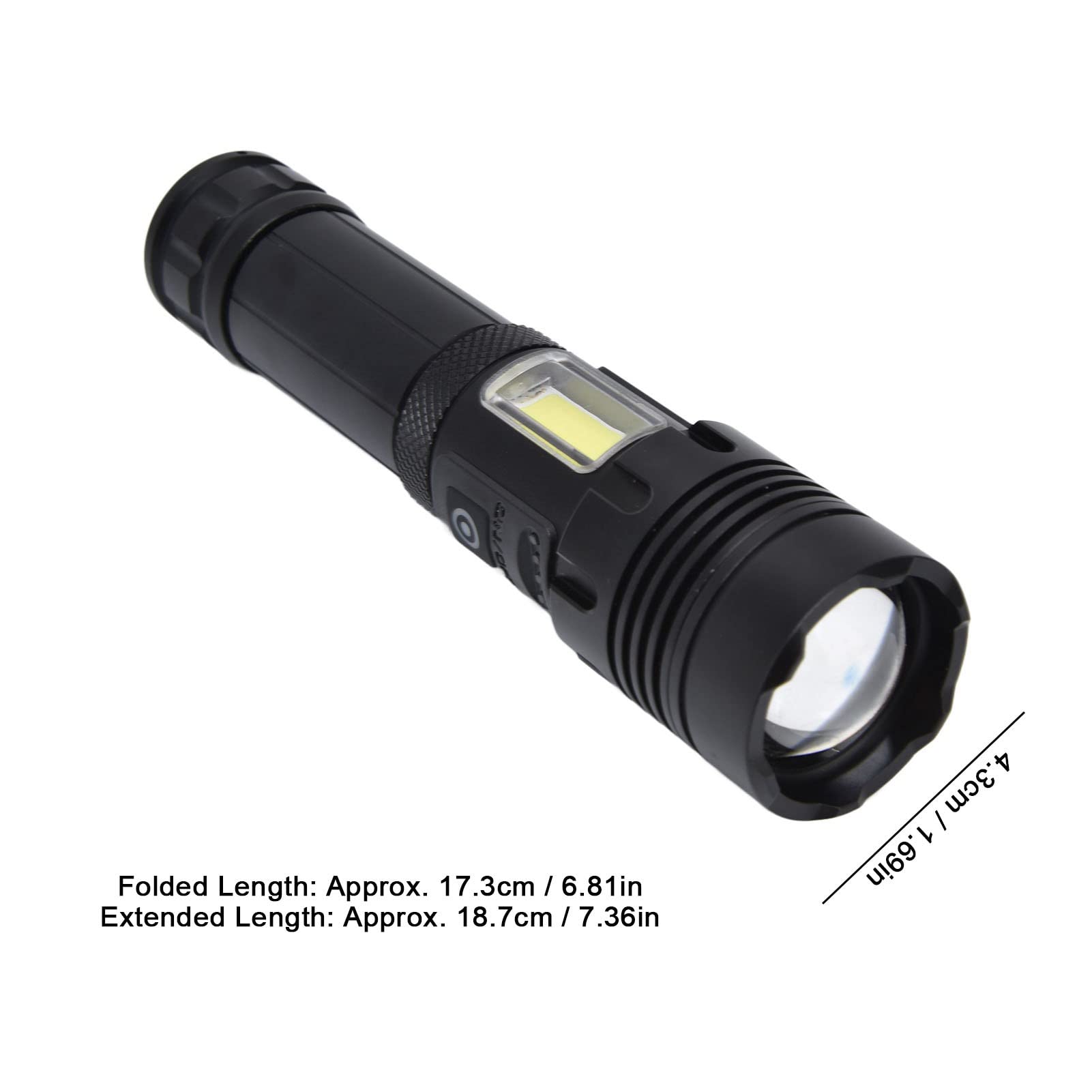Tgoon Flashlight , Outdoor Flashlights Various Modes P70 Light Bead For Hiking
