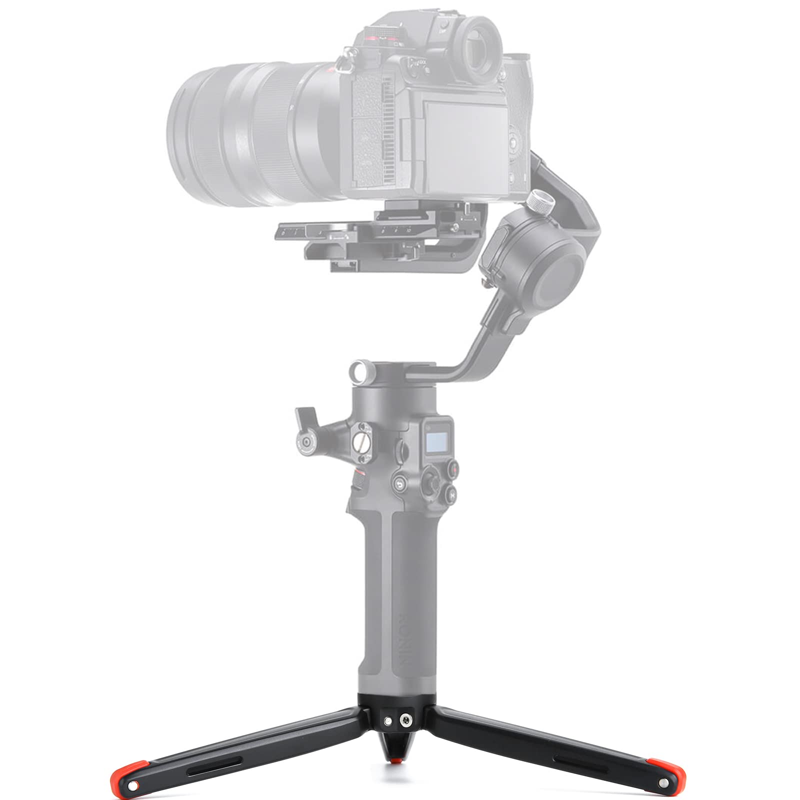 Ruittos Mini Tripod, Tabletop Stand Base Compatible With Dslr Camera, Zhiyum Crane V2/Crane-M/Smooth Q/Smooth 3 Iii Ii Moza Air Moza Mini-G Feiyu G4 Pro Godox A1 Phone Flash (Rt-T21)