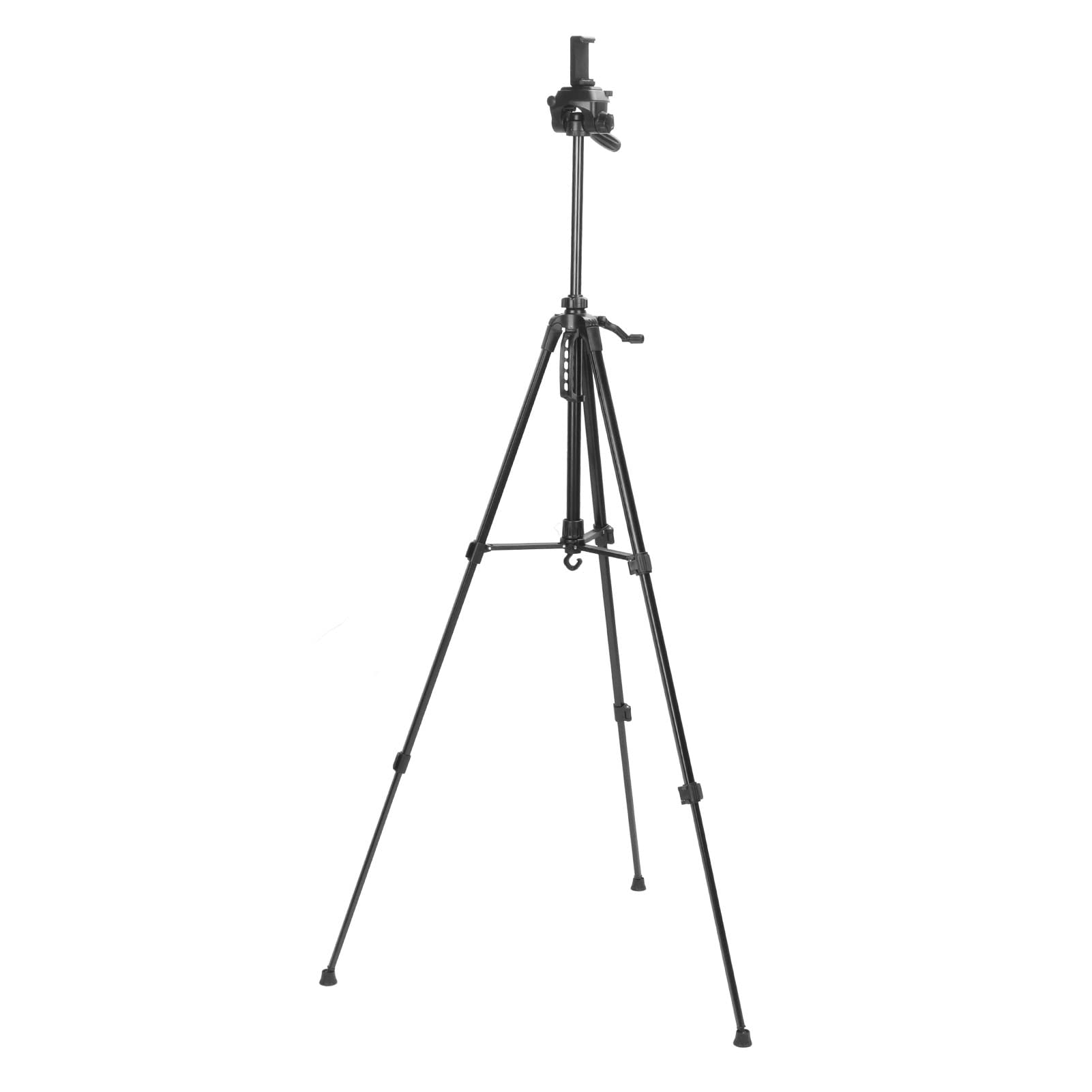 Ylwxzenith 55In Portable Aluminum Tripod Stand With 1/4 Screw For Phone Projector Camera, Foldable, Stable, Height, Carry For Panoramic