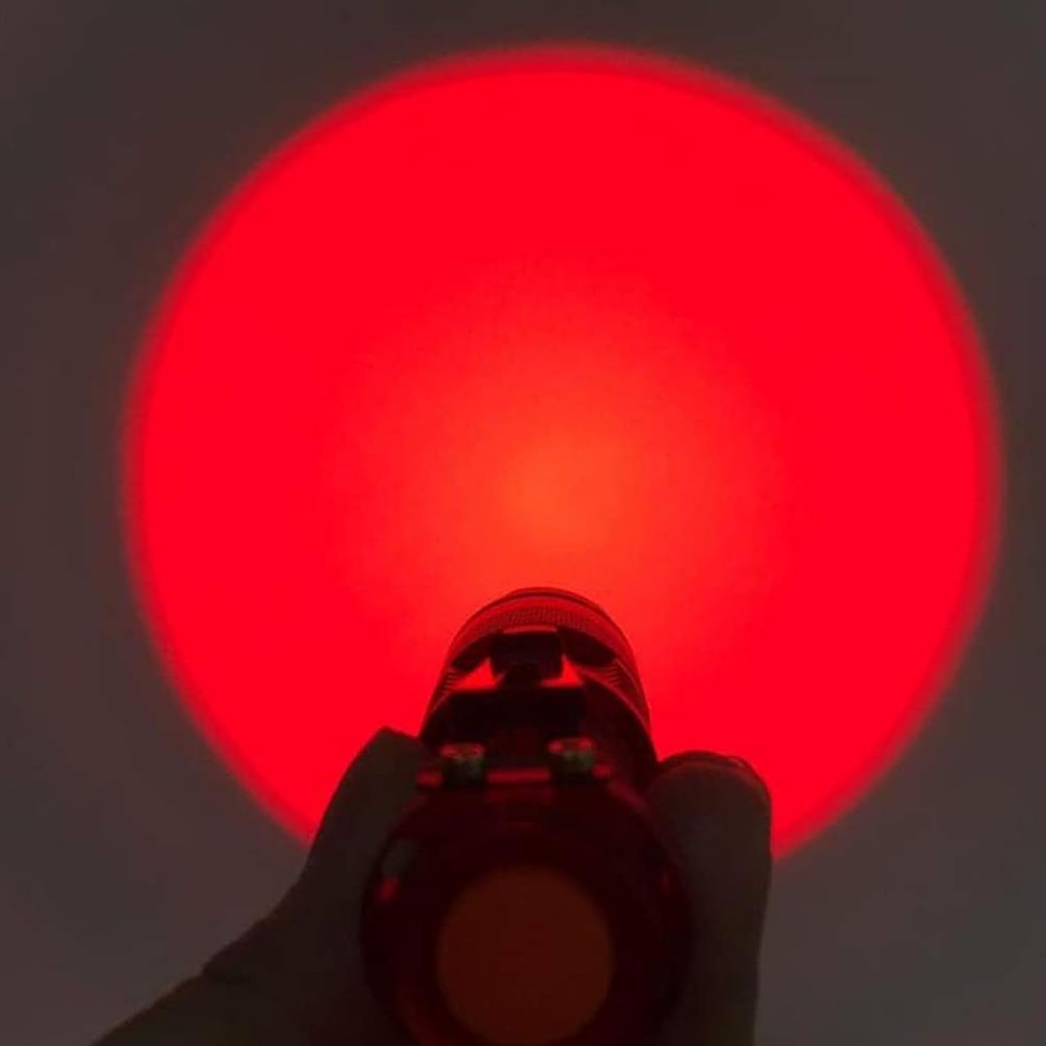 Souyos Red Light Flashlight Mini Red Led Light Zoomable Single Mode Red Light Torch For Hunting Night Observation Astronomy Aviation, 3 Pack