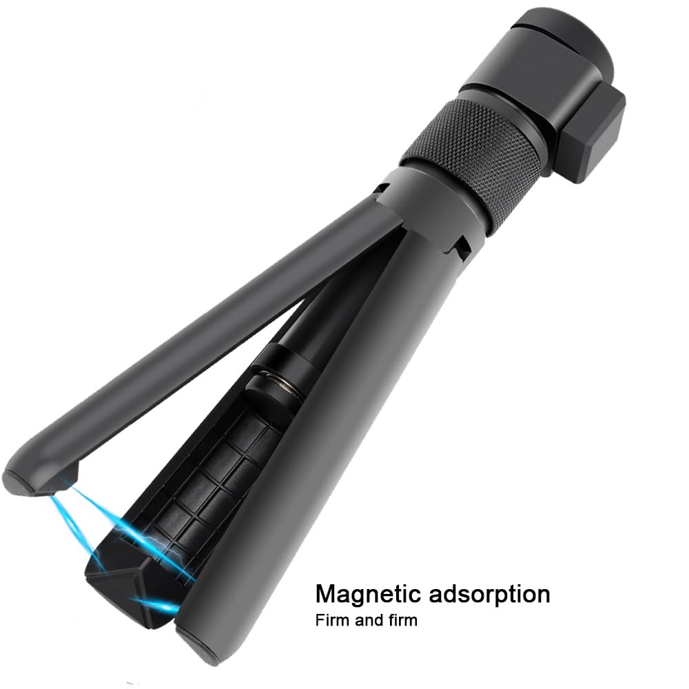 Topling Bullet Time Handle Tripod Multi-Functional Tabletop Fold Tripod For Insta360 X4, Insta 360 X3, One Rs, Go Pro Hero 11 10 9 5 4 3 Sport Action Camera Accessories
