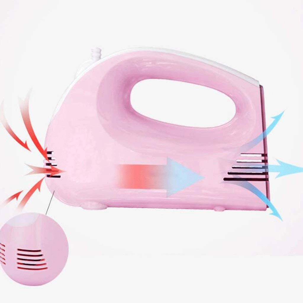 Efkerggjgtgtgjhpwelp Egg Beater Fashion Design 120W Pink Blender 5-Speed Adjustable Household Blender