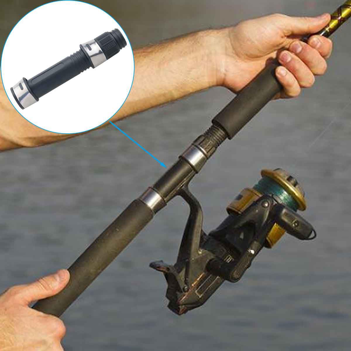 Whyhkj 3Pcs Black Fishing Rod Reel Holder I.D. 16X105Mm Length Fishing Rod Reel Holder Abs Fishing Rod Handle Fishing Gear Accessory Used For Fixing Fishing Rods And Reels