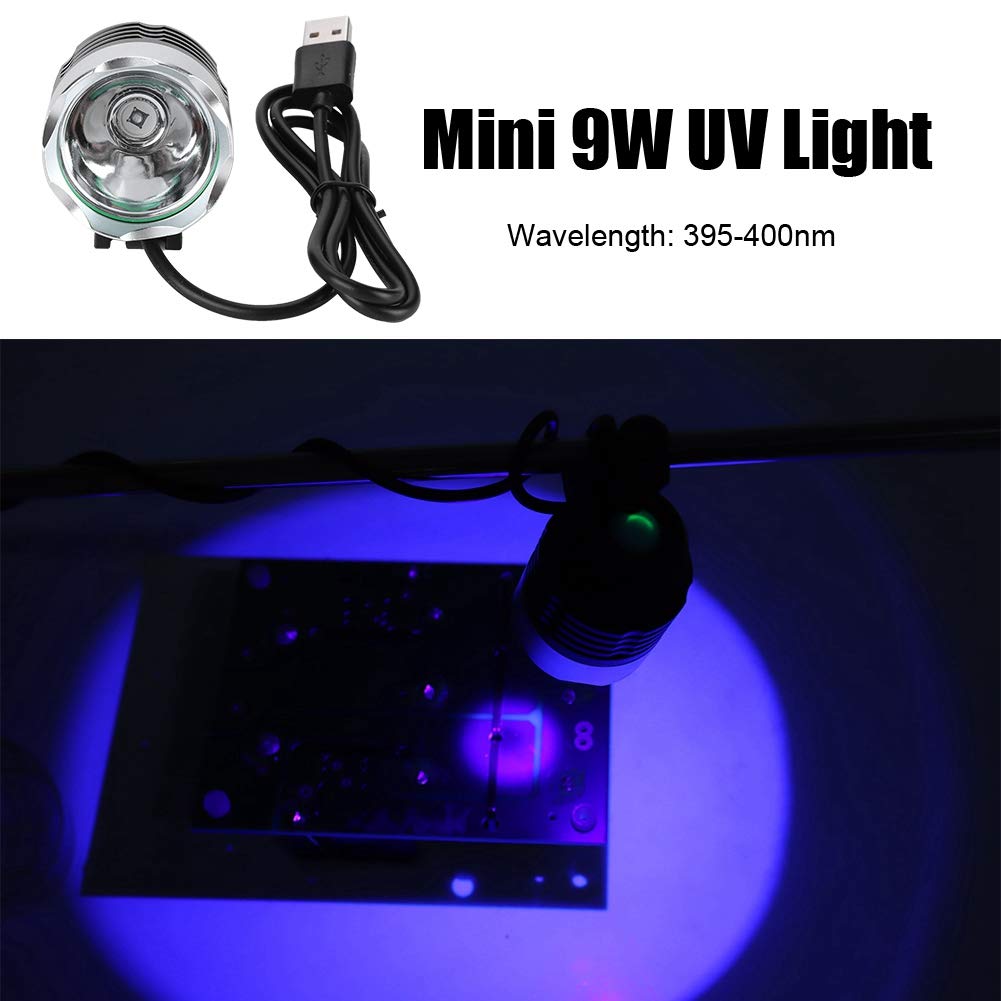 Diyeeni 9W Usb Mini Light Lamp, Portable Glue Curing Led Lamp, Led, Small Usb Port, For Mobile Phone Repair