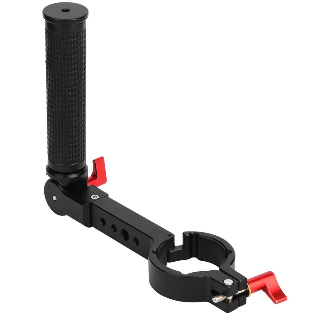 Pocreation Stabilizer Accessories, Ergonomic Design, Gimbal Stabilizer, 1/4Inch 3/8Inch Screw Holes, Adjustable Folding Alloy Handle Sling Grip For Ronin S, Crane 2 (Yunhe 2 Version)