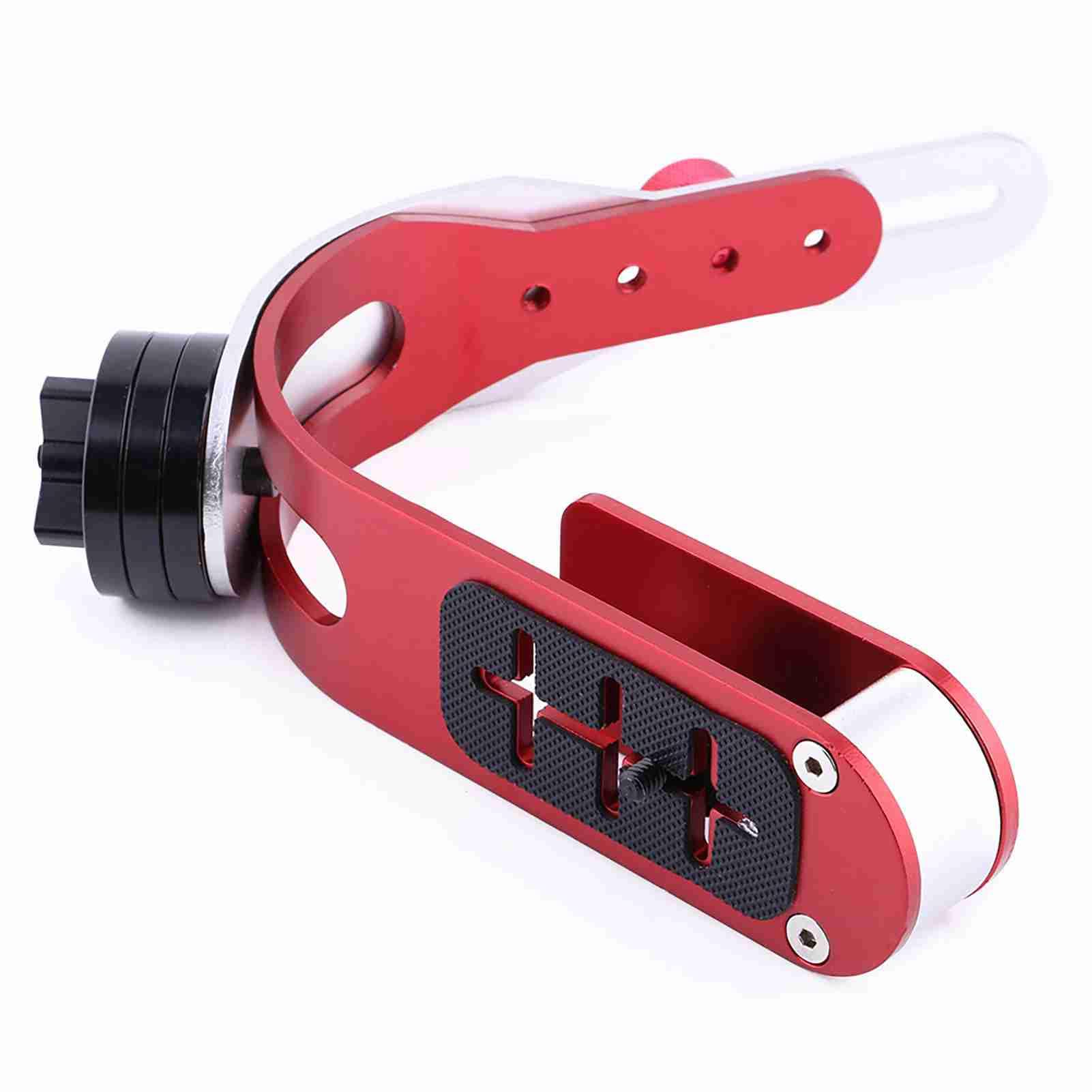 Gengutoo Professional Handheld Video Stabilizer Support Mount Holder Comfortable Grip For Dslr Camera Red