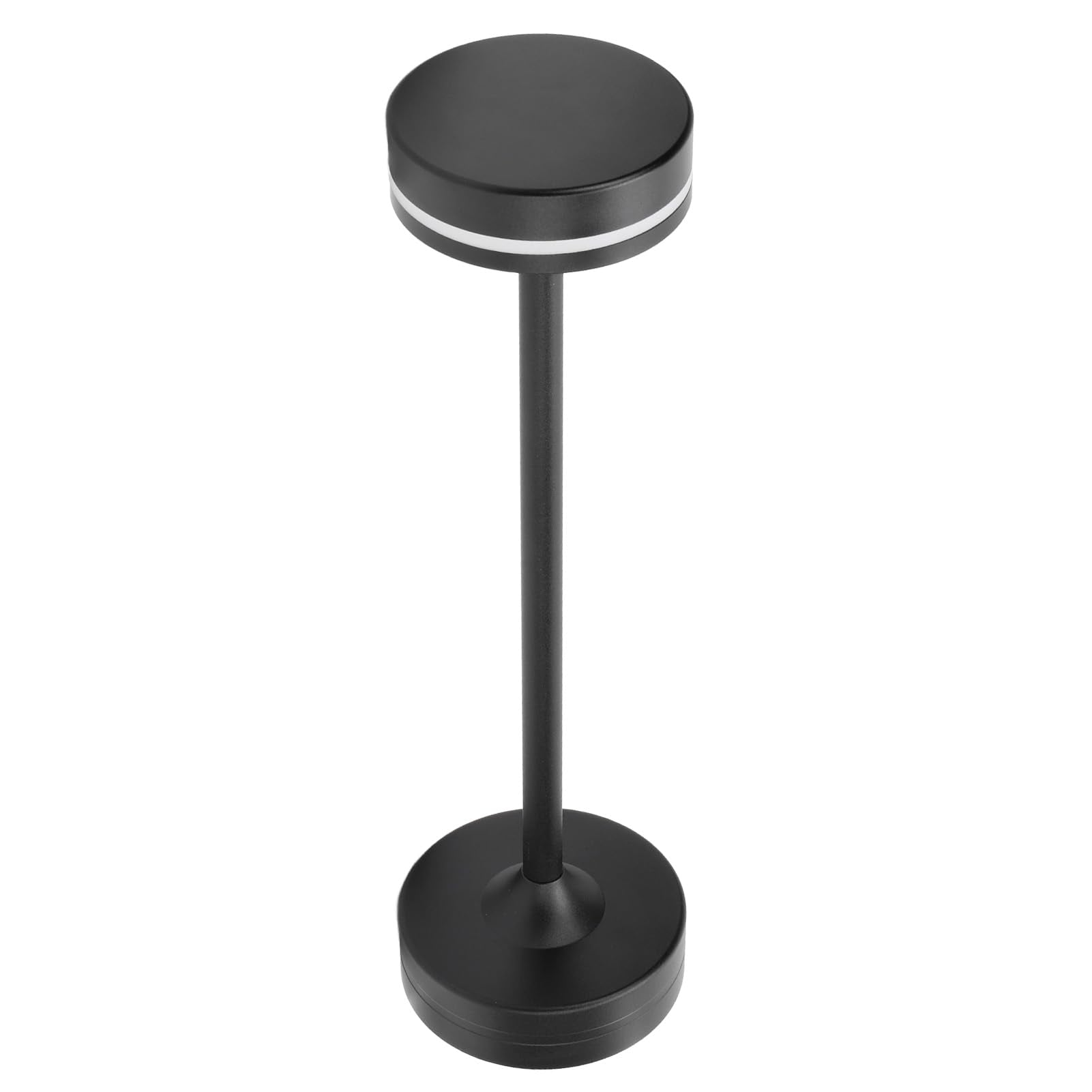 Dpofirs Small Cordless Led Table Lamp, 2000Mah Rechargeable Lamps, Portable Touch Sensing 3 Color Stepless Dimmable Bedside Night Lamp For Bedroom Dorm Office
