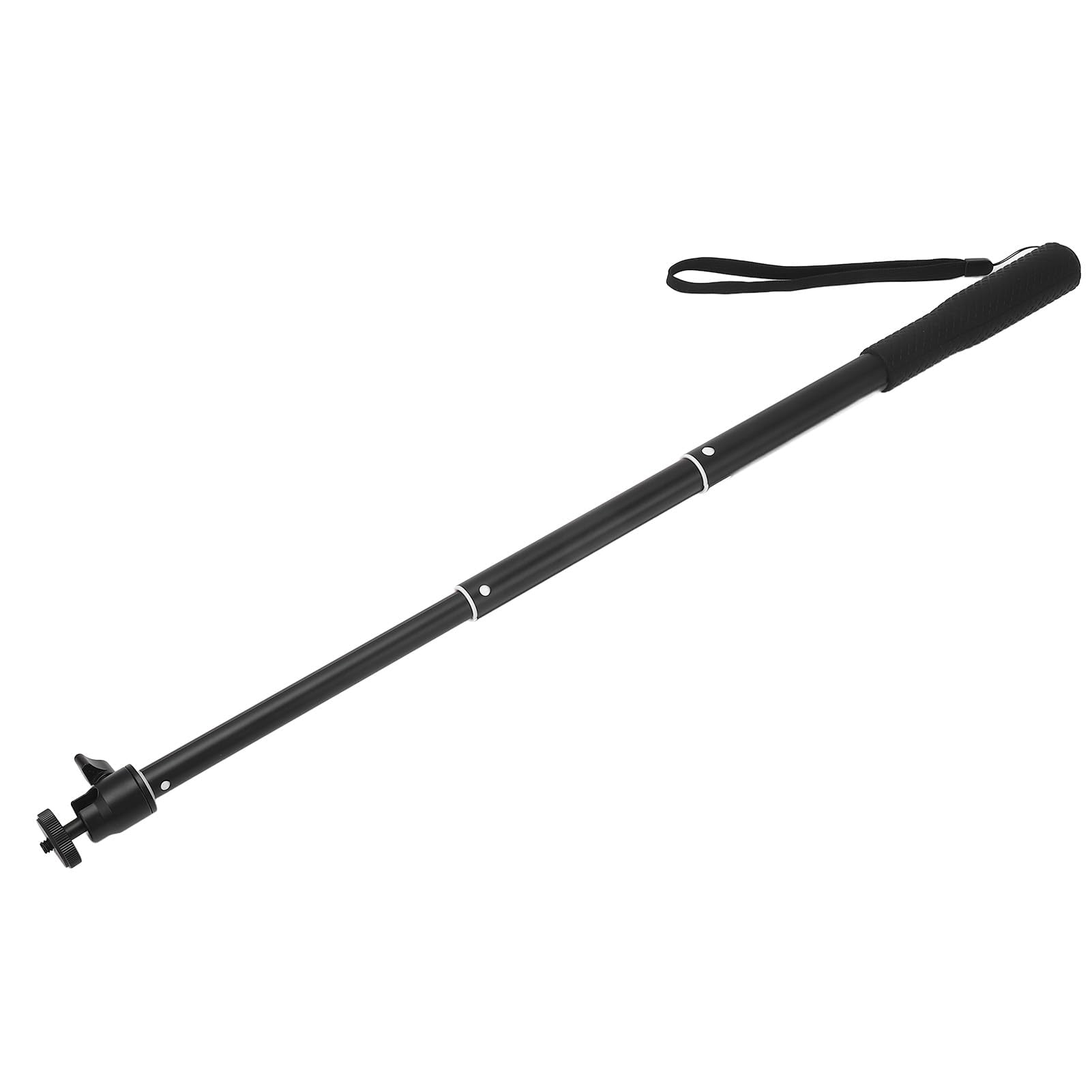 Kimiss Professional Stabilizer Extension Rod 4 Sections Lightweight Telescopic Aluminum Alloy Tripod Stabilizer Extension Pole