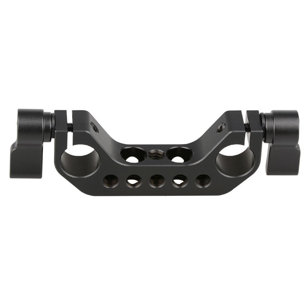 Camvate 15Mm Rod Clamp For Dlsr Camera Rig Cage Baseplate (Black) - 1422