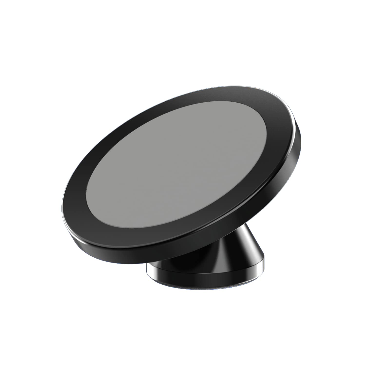 Forubar Magnetic Phone Holder For Car, [ 2 Groups Super Strong Magnet ] [ 360° Rotation ] Universal Dashboard Car Mount Holder Compatible With All Smartphones (Black)