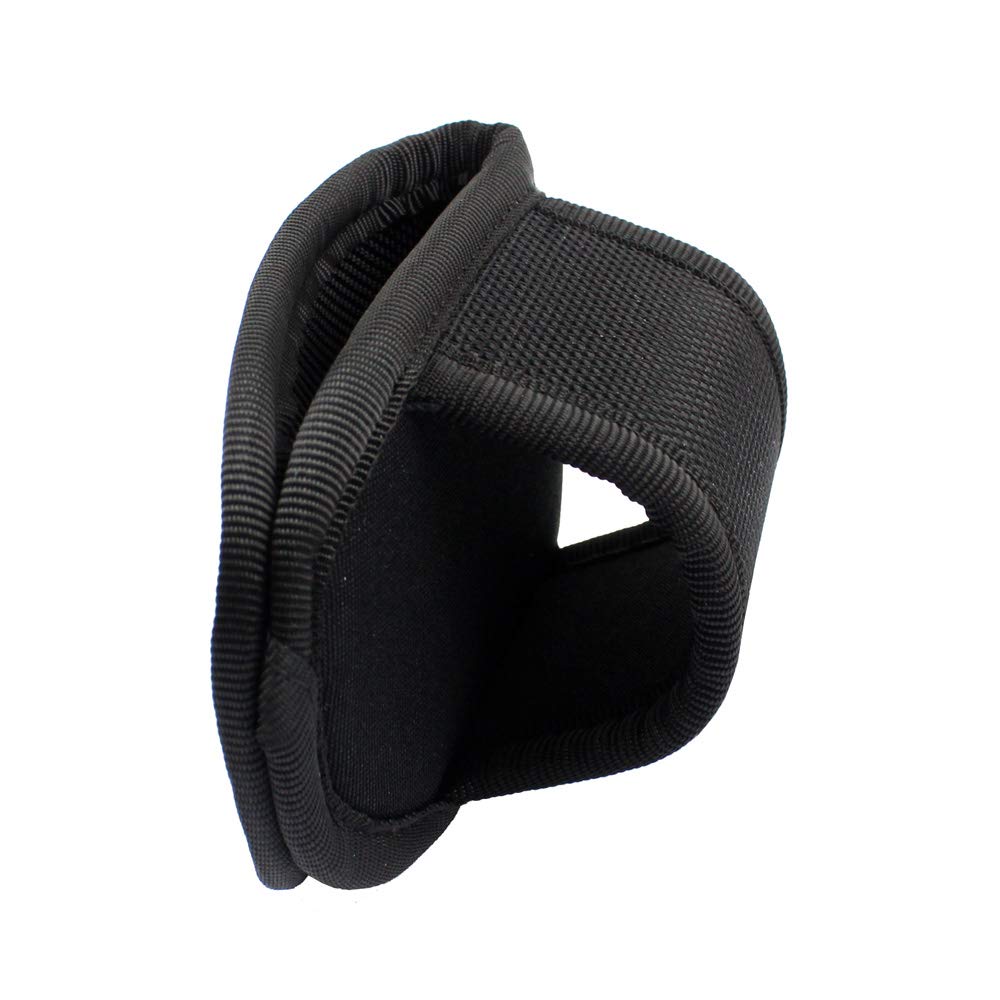 Rocotactical Open Top Compact Light Holder, 1680 Denier Ballistic Nylon, Duty Belt D Cell Light Carrier Case