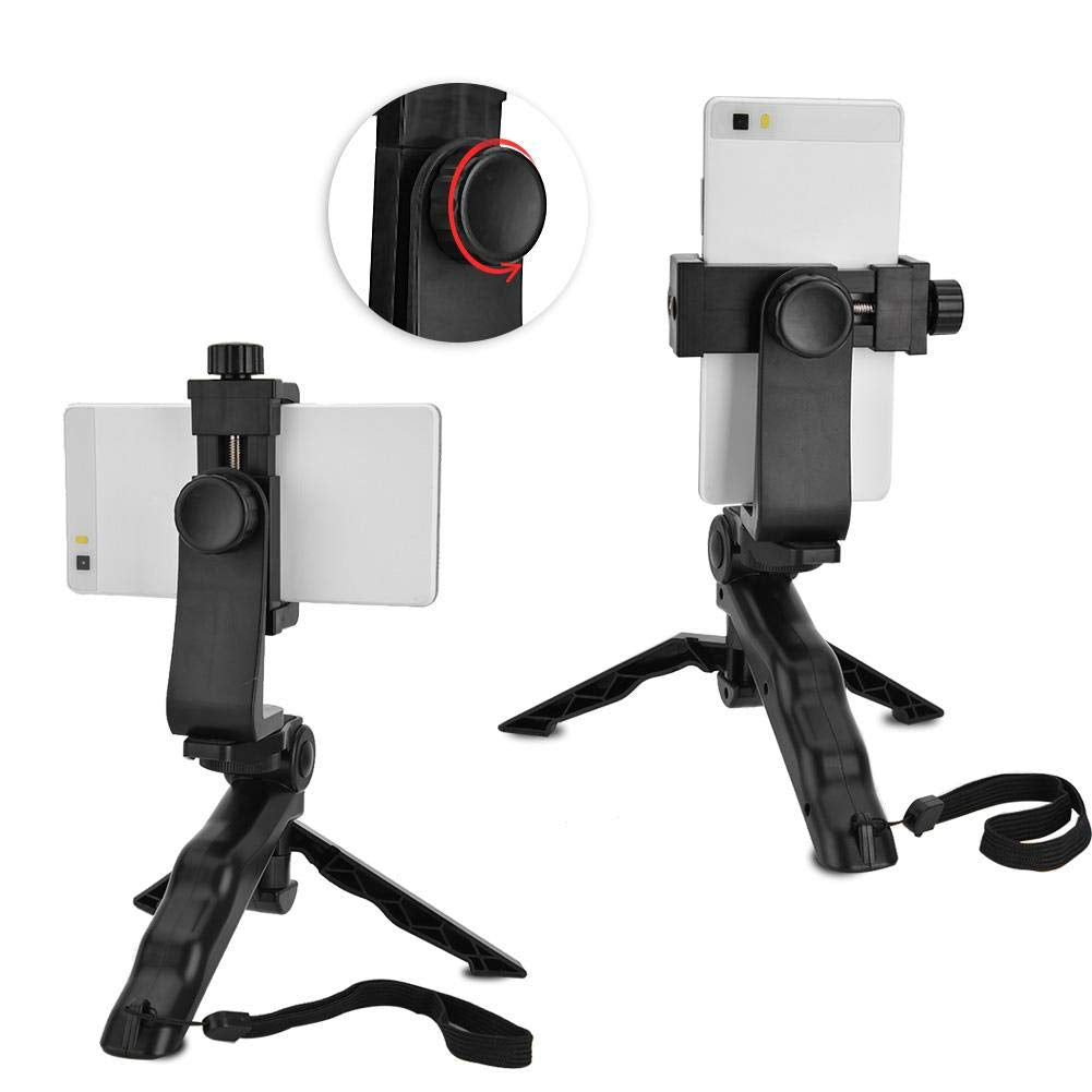 Yosoo Tripod For Cell Phone, Smartphone Tripod Phone Holder Handheld Stabilizer Hand Grip Mount For Smartphone
