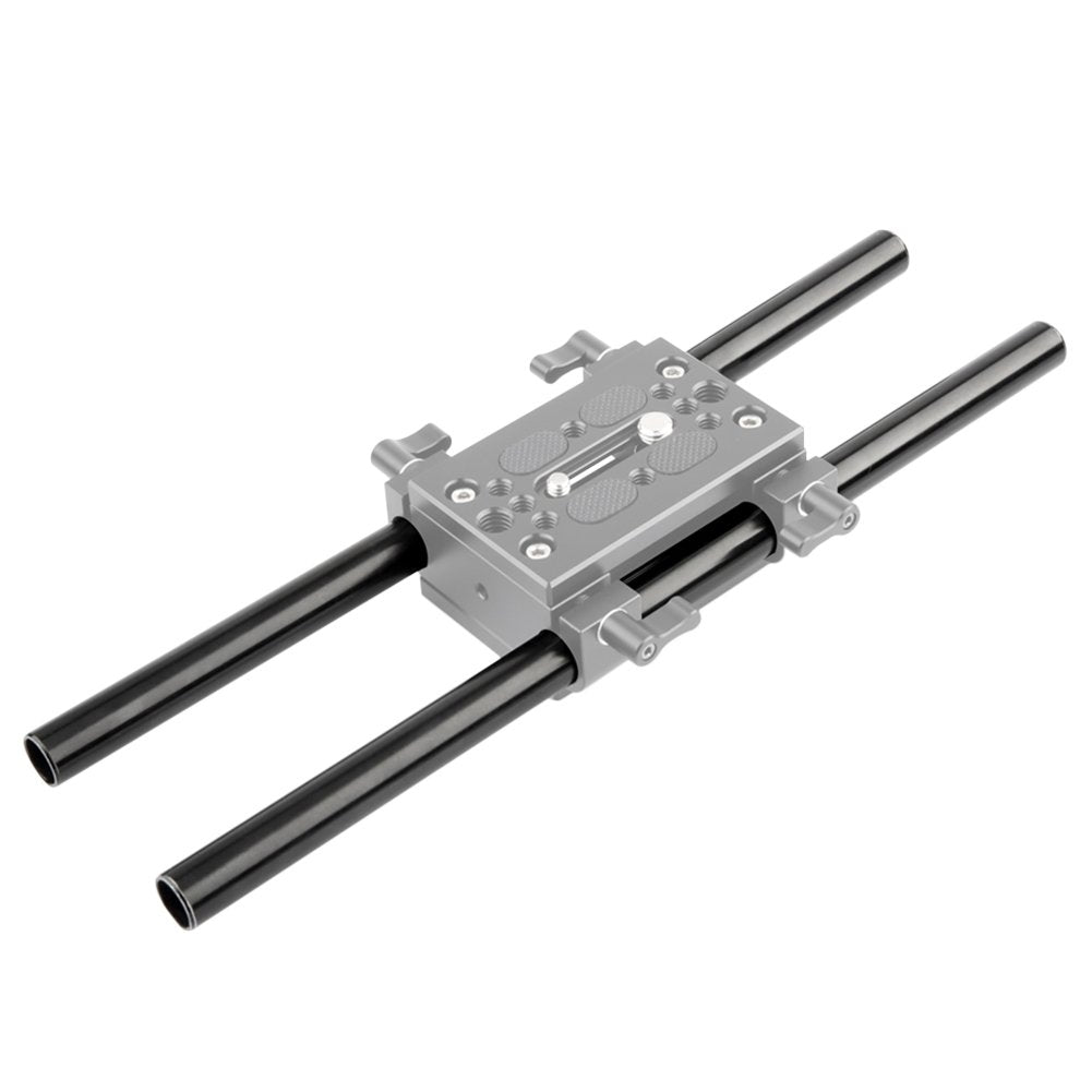 Niceyrig Aluminum Alloy 12 Inch 15Mm Rod With M12 Thread For 15Mm Rod Rail Block Support System, Follow Focus, Matte Box - R053