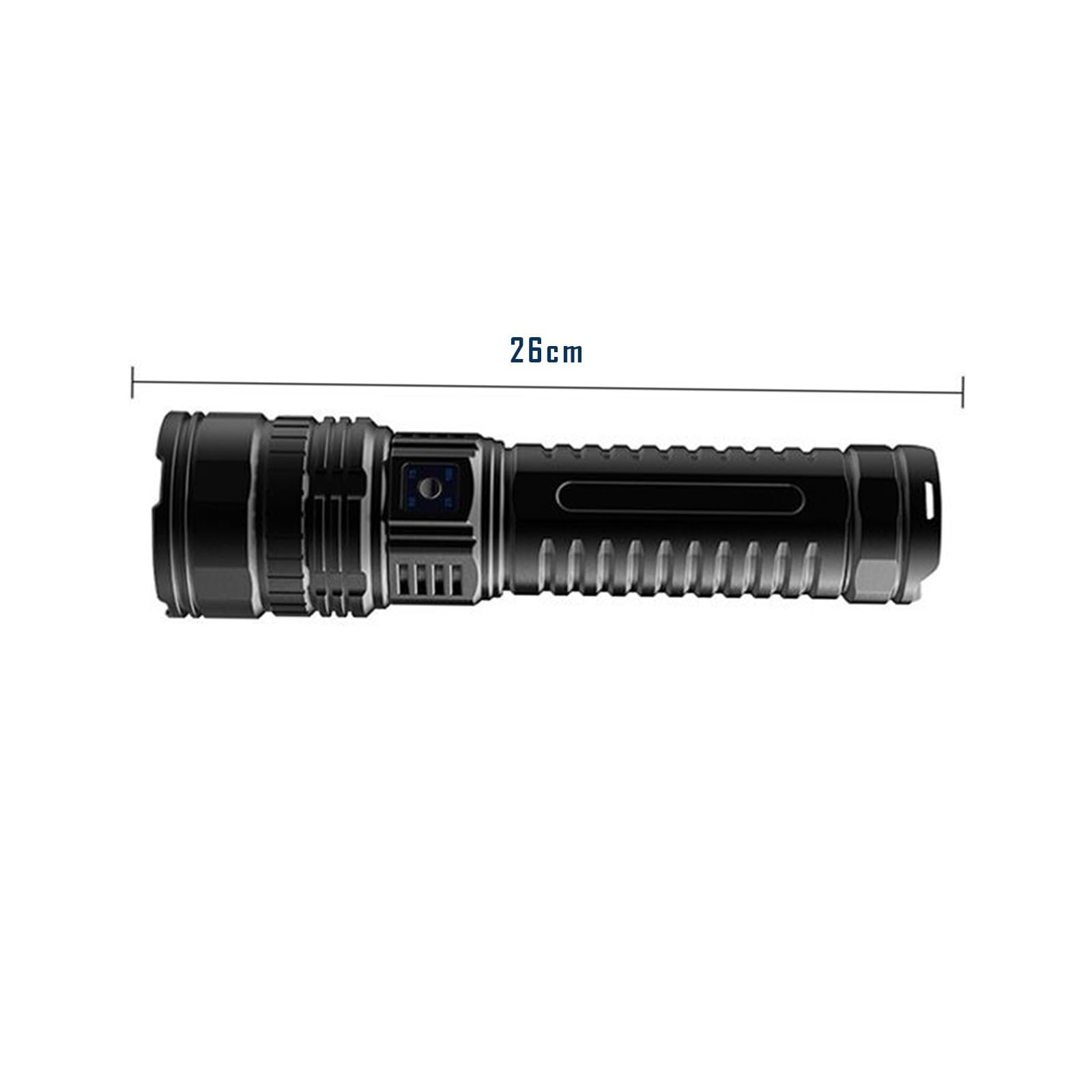 Cengnian Long Range Bright Flashlight High Power Led Telescopic Bright Flashlight