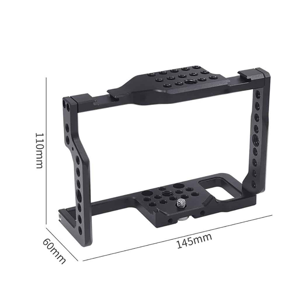 Novelgoal Camera Cage Stabilizer Video Film Movies Protective Frame Case Compatible With Lumix G85/G80 Dslr Camera Video Rig Accessories
