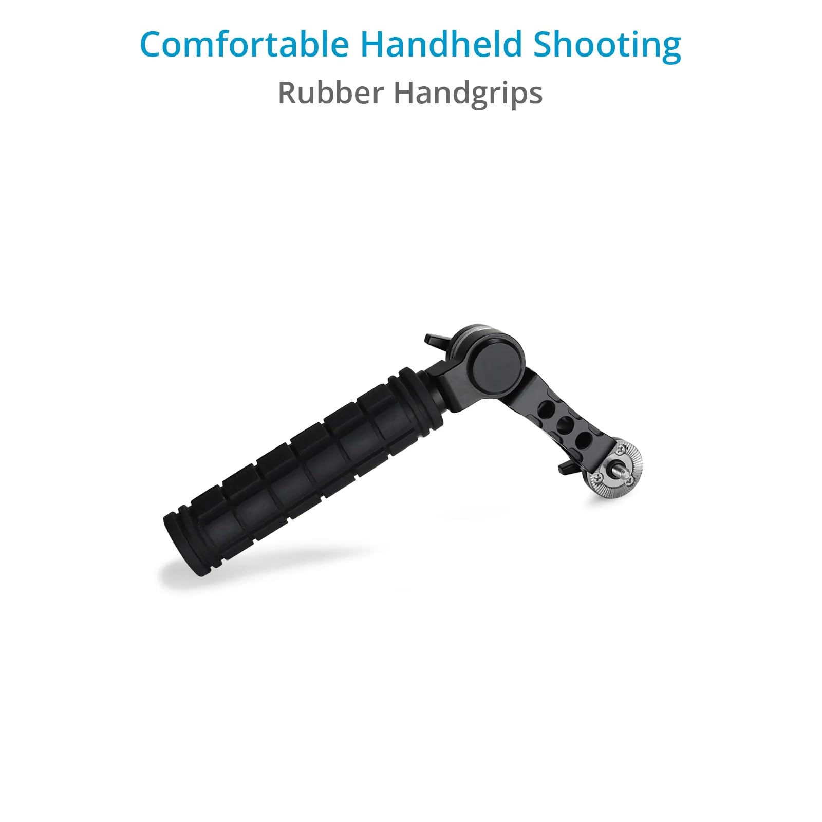 Camtree Hunt Quick Mount Rosette Handle Set For 15Mm Rail Rod Support. Comfortable Handgrip For Dslr Video Camera Cage Shoulder Rig Kit (Ch-Qm-H)
