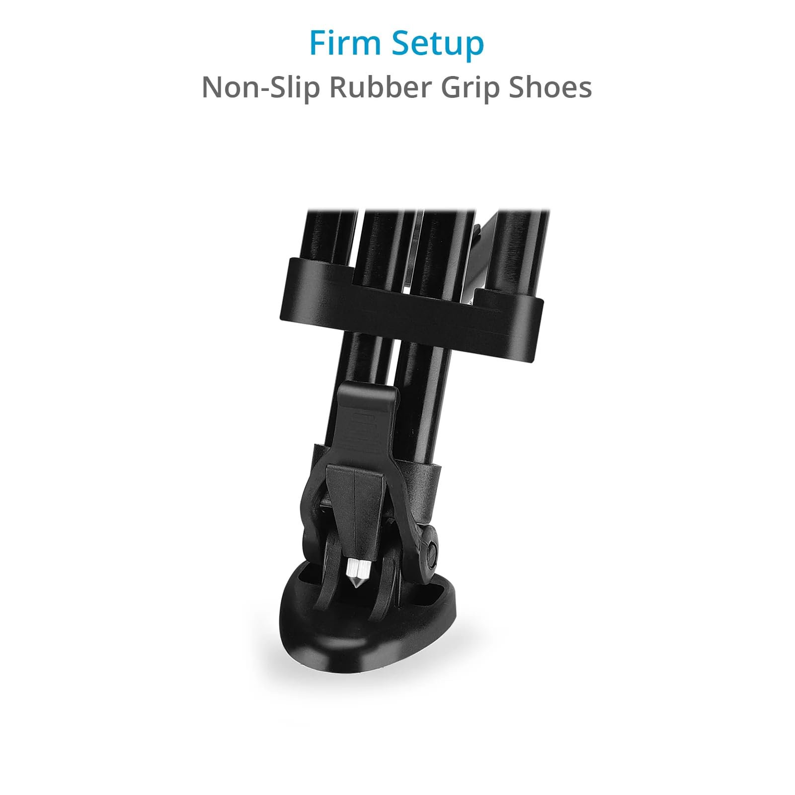 Proaim 100Mm Bowl Head Tripod Stand With Rubber Tripod Shoes. Payload Up To 80Kg/176Lb. For Dslr Camera Slider, Fluid Head, Jib/Crane. (P-Tp-100-B)