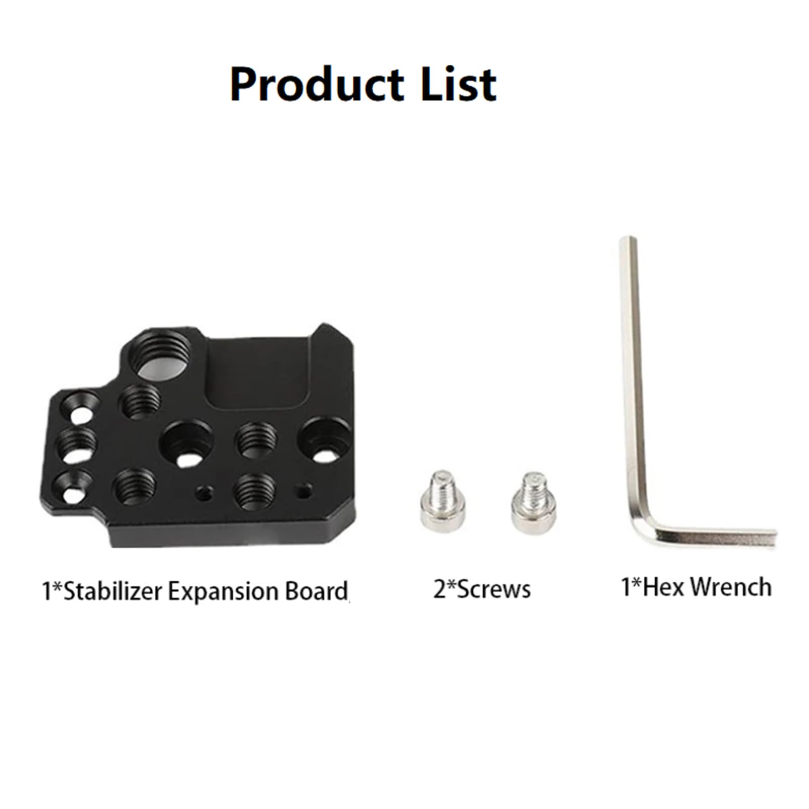 Dbeixiwei Aluminum Alloy Camera Accessory, Rich Interface Stabilizer Expansion Board For Dji Ronin S/Rs3/Rsc2 Gimbal