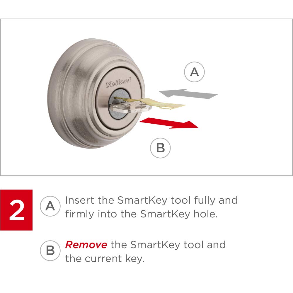 Kwikset 980 Single Cylinder Deadbolt Featuring Smartkey In Polished Brass