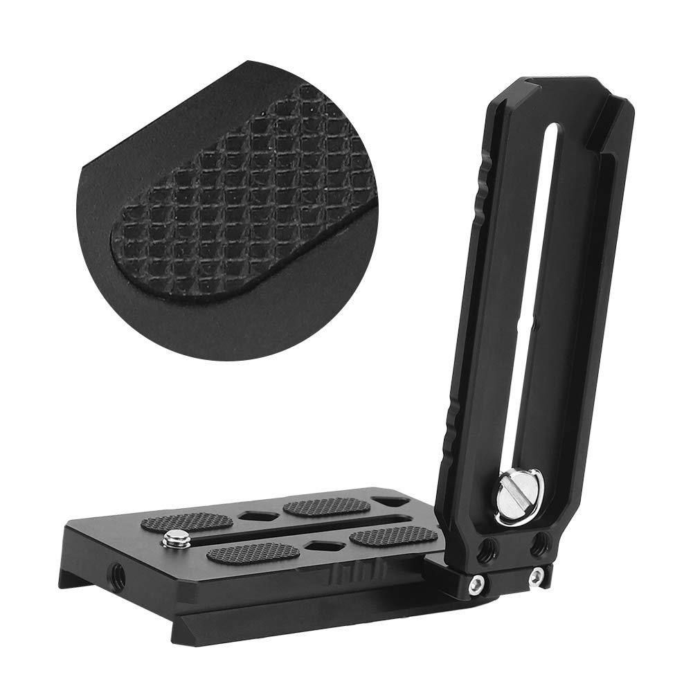 Bonkzebu Vertical Gimbal Mount, 1/4 Inch Screw Vertical Mounting Plate, Alloy Stabilizer Vertical Board, Camera Stabilizer Quick Release Plate, For Zhiyun Weebill Camera
