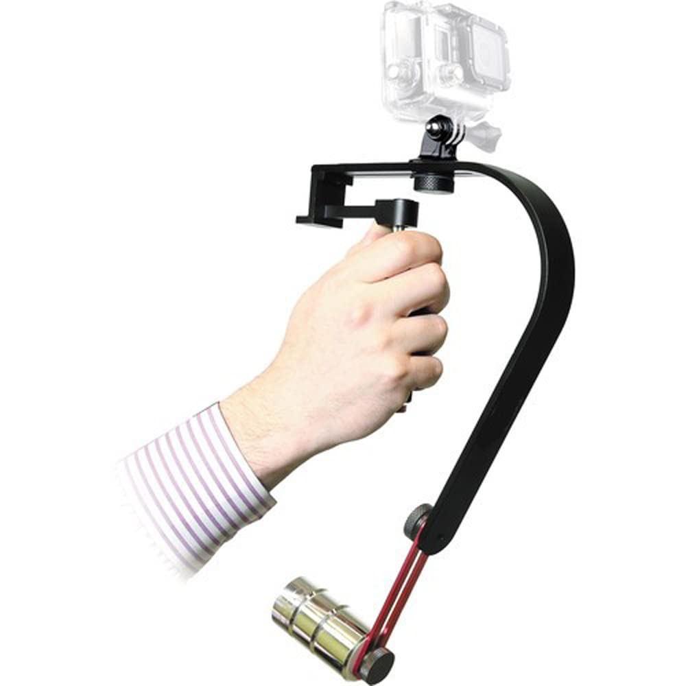 Vidpro Handheld Video Stablizer Compatible With, Samsung Wb2100 Digital Camera - For Digital Cameras, Camcorders And Smartphones - Go Pro & Smartphone Adapters Included