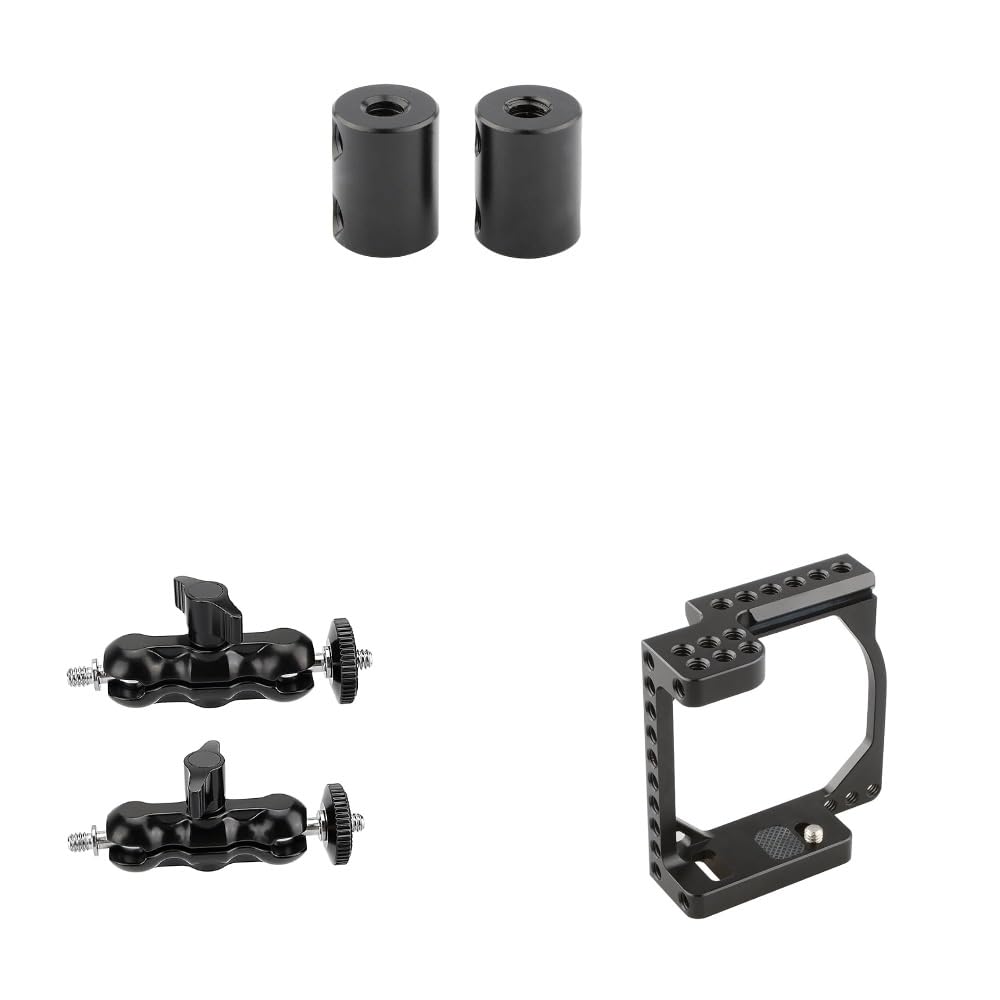 Camvate 15Mm Micro Rod + Universal Magic Arm + Tiny Cinema Camera Cage Kit