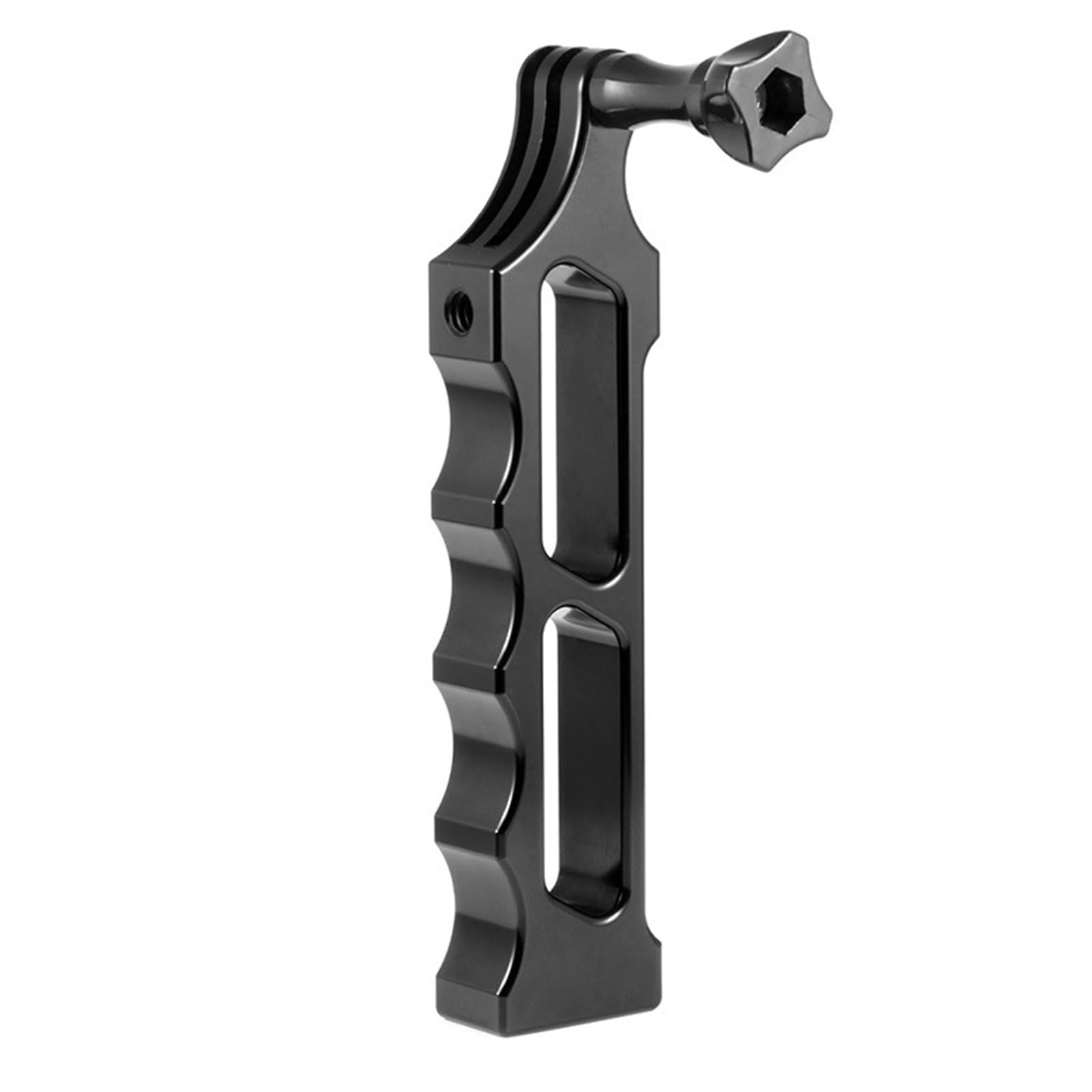 Moudoauer Ergonomic Hand Grip Stabilizer With 1/4 Screw Holes For Digital Video Camera Camcorder Action Camera Led Light
