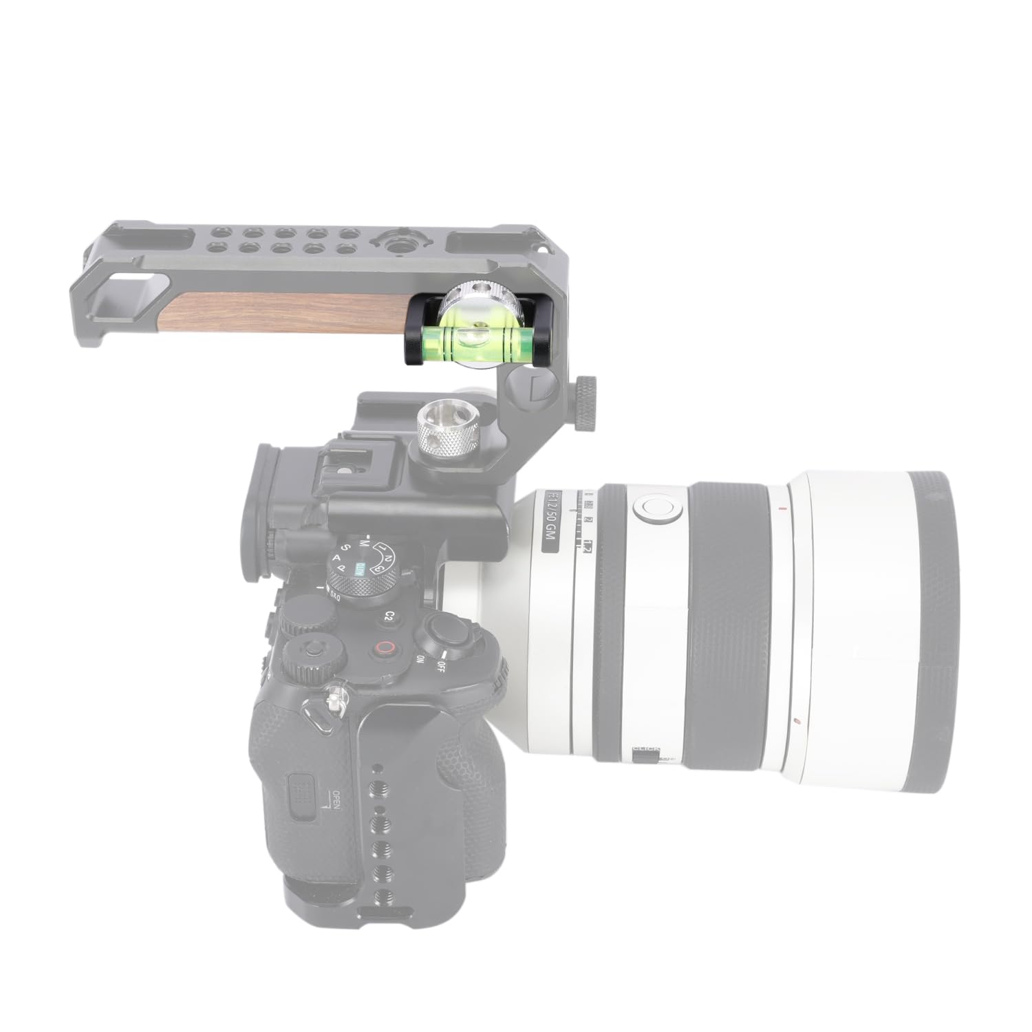 Niceyrig Bubble Level For For Arri Thread Mount, Camera Bubble Spirit Level Applicable For Sony, Canon, Panasonic Camera Cage, Handle Grip - 572