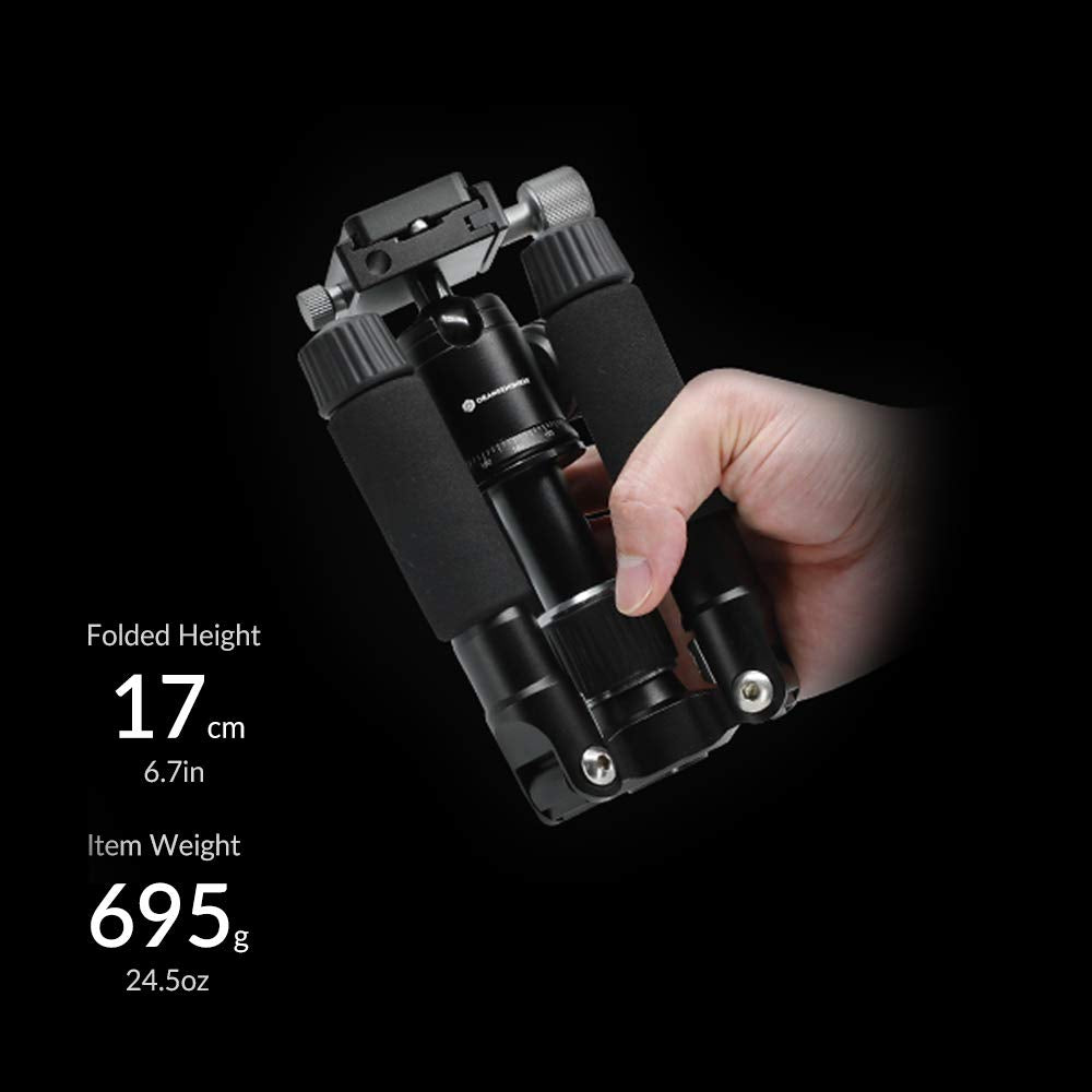 Foldio Foldable Studio Heavy Duty Lightweight Tripods By Foldio Foldable Studio, Portable Cell Phone & Camera Tripods With Phone Holder, For Iphone, Android, Tripod For Photo Video Shooting (Tripod 50V)
