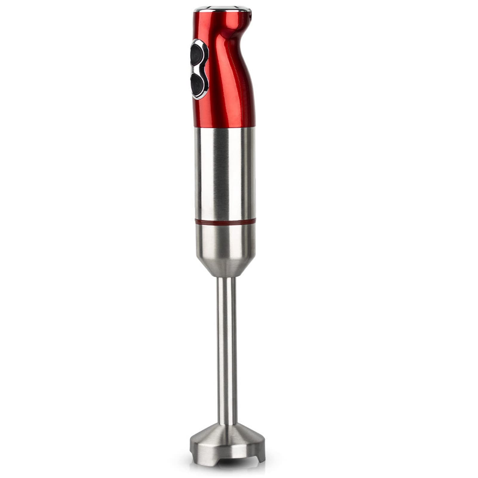 Tyenaza Stainless Steel Immersion Blender, 1000W Electric Hand Blender Detachable, Variable Speed Control, Hand Blander For Smoothie, Food, Sauces Red,Puree, Soup