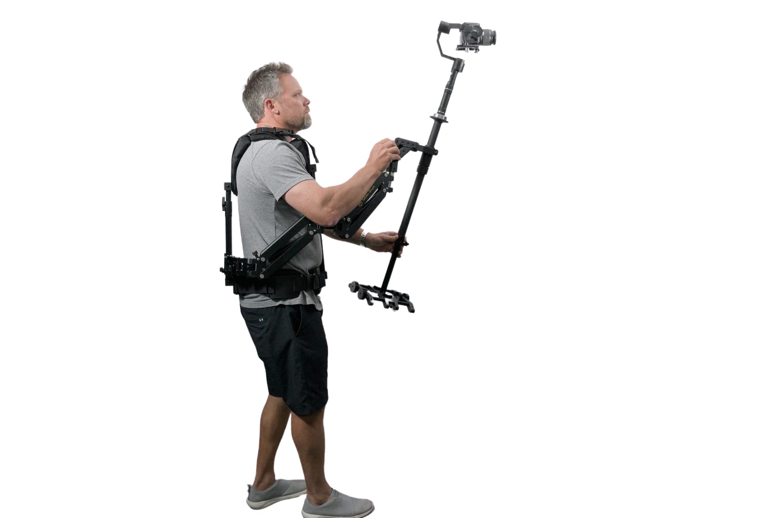 Glide Gear Steady Cam Vest And Arm 5 Axis Stabilization G2G 1000 Kit