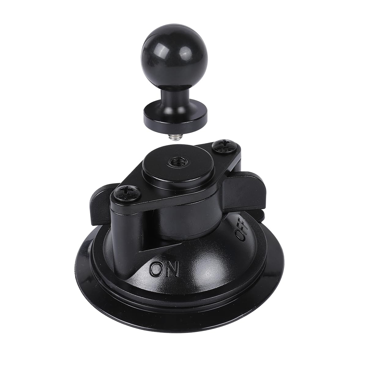 Leenconghui Suction Cup Base Mount With 25Mm/1" Ball,Compatible With Ram Mounts And Other B Size Double Ball Socket Arm