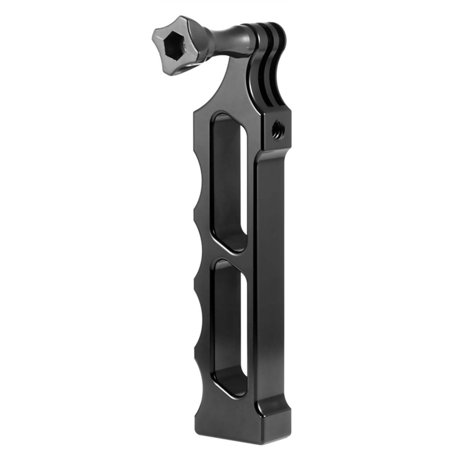Moudoauer Ergonomic Hand Grip Stabilizer With 1/4 Screw Holes For Digital Video Camera Camcorder Action Camera Led Light