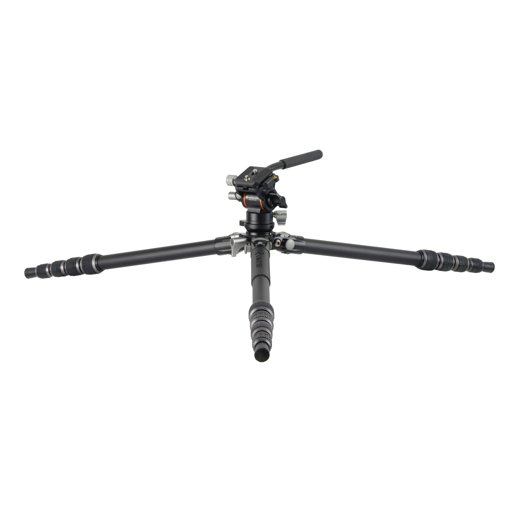 Vanguard Alta Pro 3Vlt 235Av10 Aluminum Travel Tripod With Leveling Base And Veo Pv-10 Compact Video Head