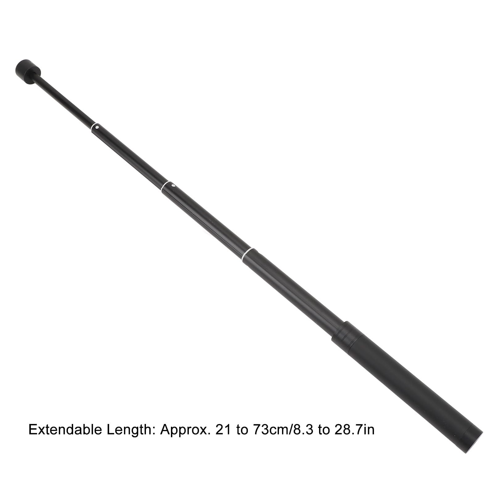 Acouto Lightweight Aluminum Alloy Stabilizer Extension Rod Adjustable 4 Sections Stabilizer Pole Nonslip Design 1/4 Inch Screw With 1/4 Inch Thread For Tripod Expansion