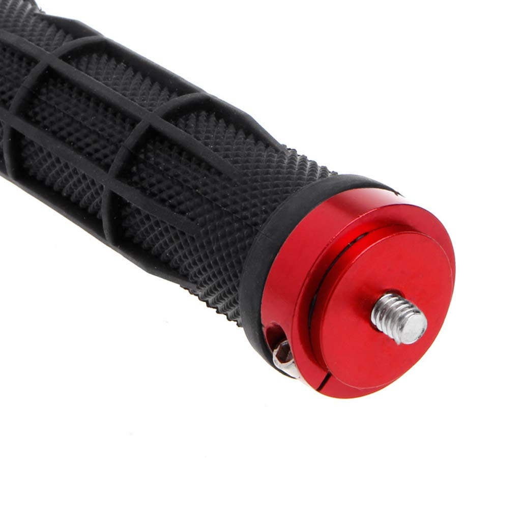Stebcece 1/4'' Handle Grip Stabilizer Holder Stand Handheld Tripod For Camera Video Led