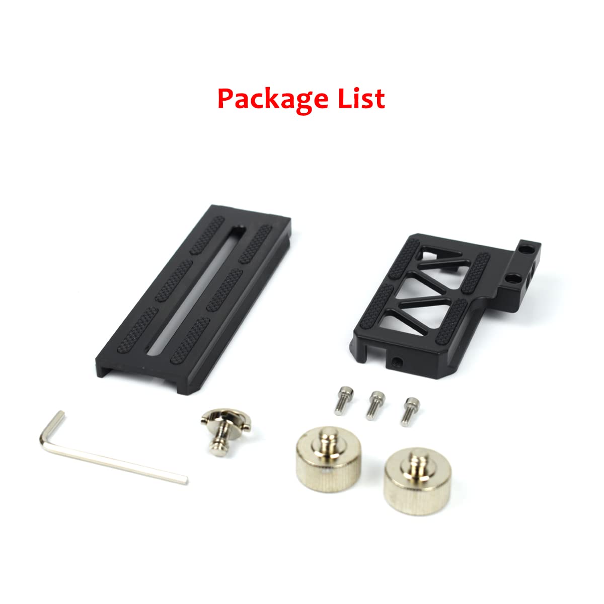 Eaxanpic Aluminum L Bracket Vertical Shooting Quick Release Plate For Dji Ronin Sc Gimbal Stabilizer Tripod Monopod And Camera