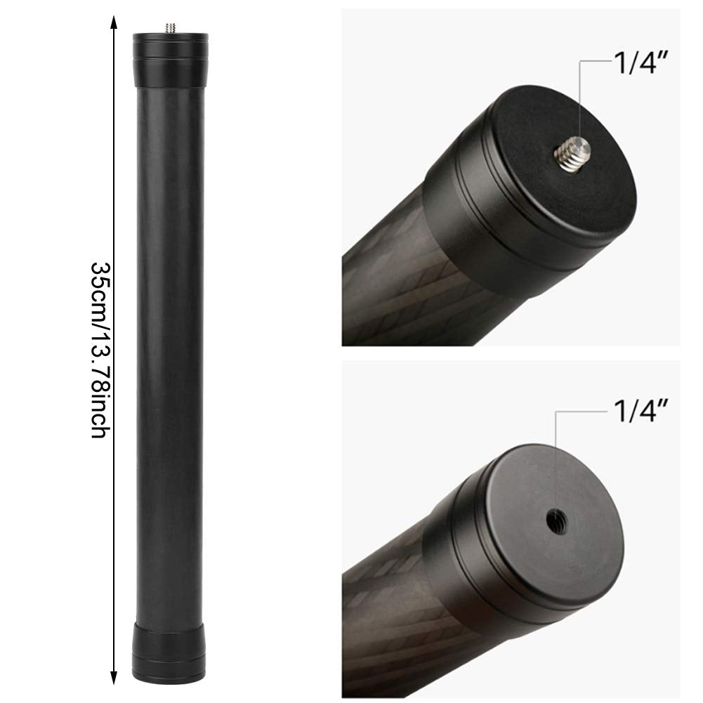 Byged Gimbals Extension Rod, 13.8Inch Monopod Stabilizer Handle Grip For Dji Ronin-S/Sc/For Zhiyun Crane-2/For 3 Lab/For Smooth 4, For Air/Air2/Cross, For Ak4000/Ak2000