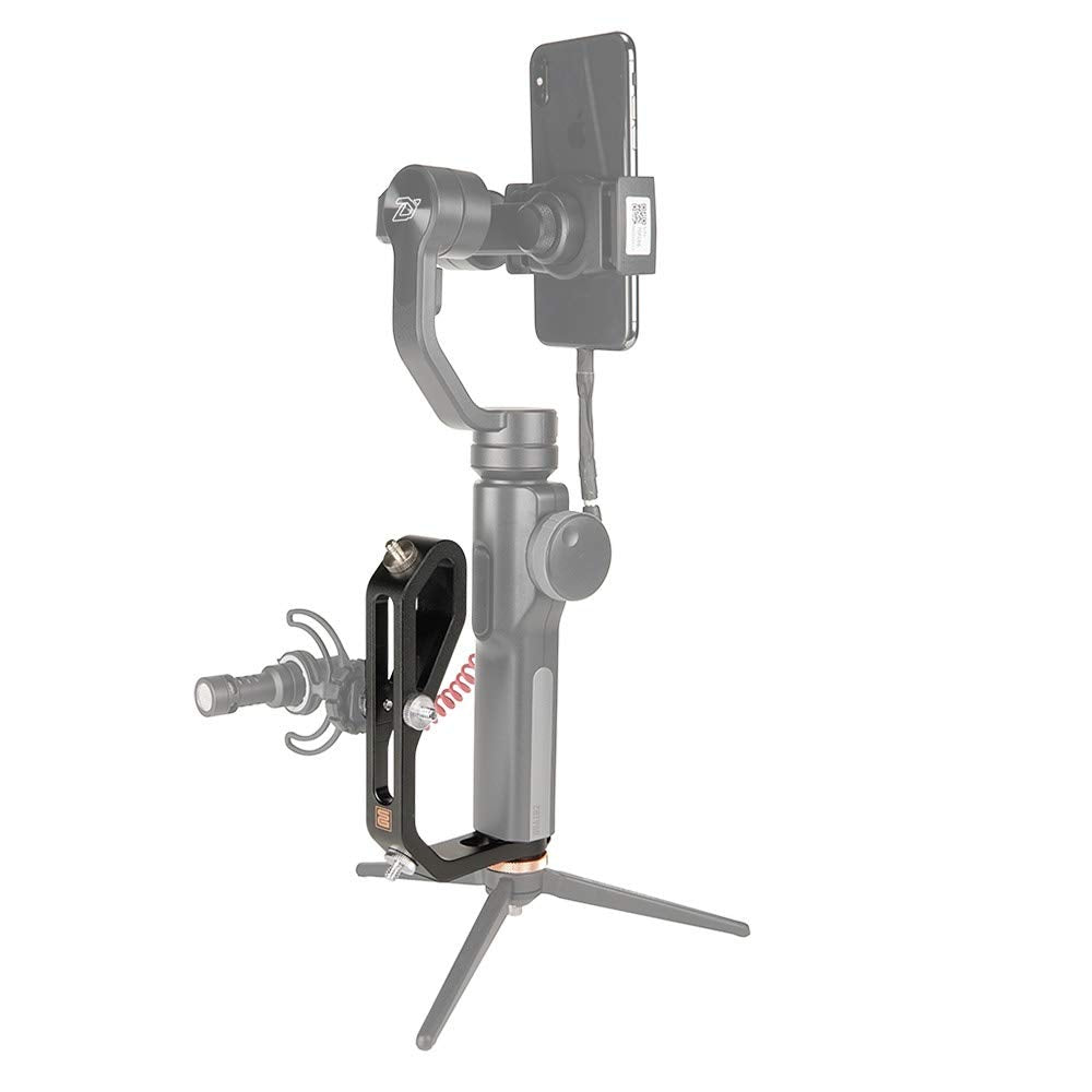 Simply Gimbal Fmj Handheld Gimbal Adapter For Mounting Monitors, Microphones, And Accessories. Compatible With Dji Ronin-S, Zhiyun Crane 2, Crane Plus, V2, Crane M, Moza Air & Many More -A Mini Dual Grip (Black)