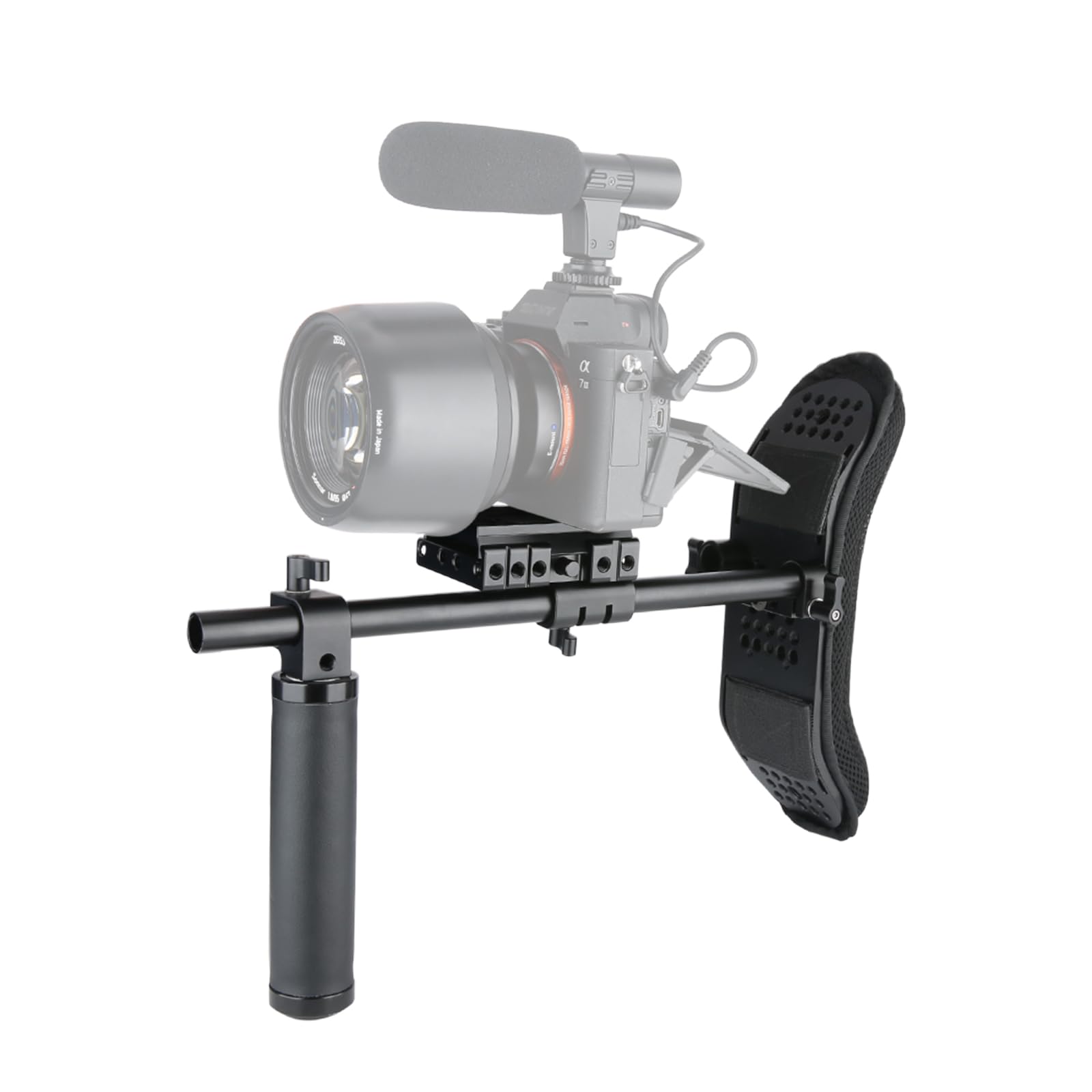Niceyrig Chest Mount 15Mm Rig Support System For Dslr Mirrorless Camera Camcorder Steady Movie Making - 379