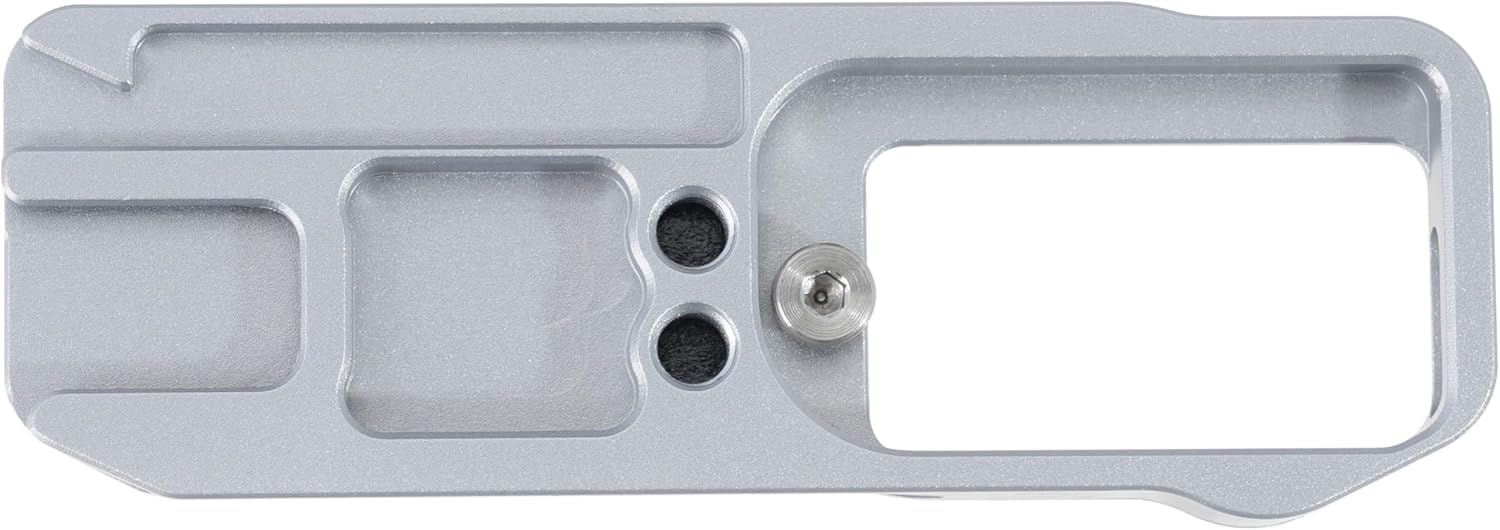 Hersmay Fuji X-M5 Camera Quick Release Base Plate For X-M5 Camera, Compatible With Arca-Swiss Standard Tripod Fit For Dji Ronin Rs 2 / Rs 3 / Rs 3 Pro/Rs 4 / Rs 4 Pro Gimbal Stabilizer