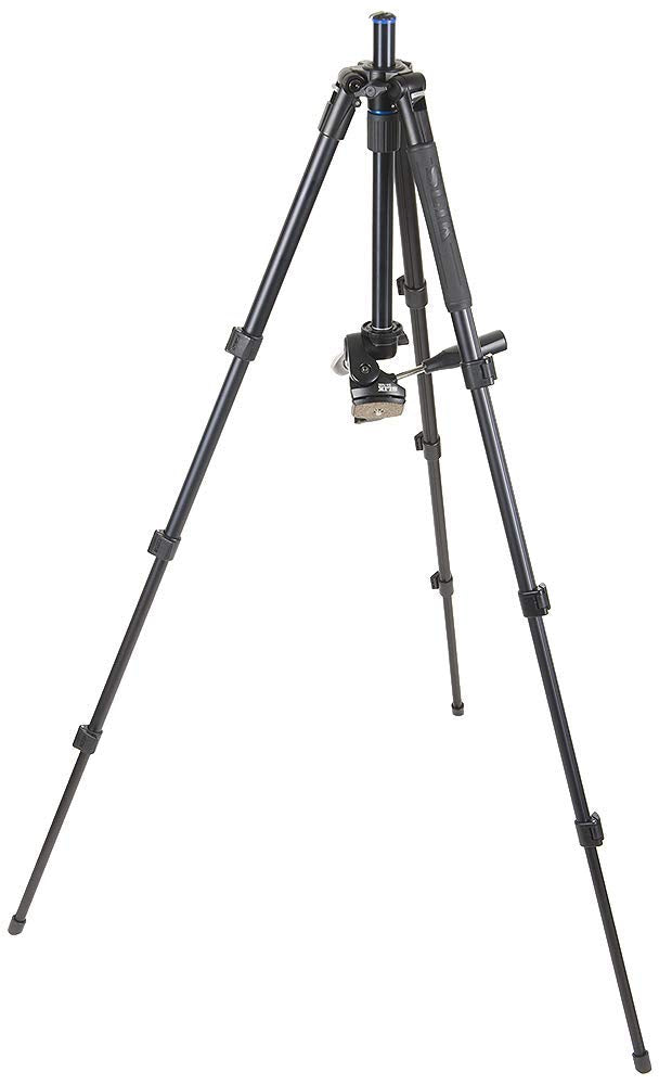 Slik Pro Al-324Dx W/Sh-705E 3-Way Pan Head For Mirrorless/Dslr Sony Nikon Canon Fuji Cameras And More - Black (613-358)