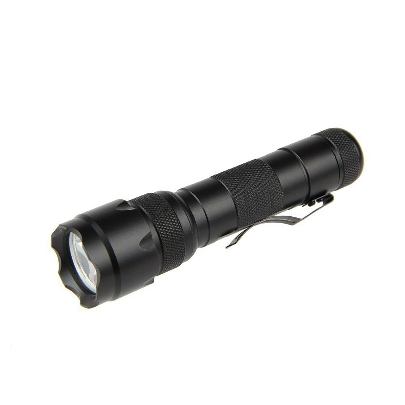 Graboyy 2 Pcs Mini Tactical Flashlight Super Bright 120000 Lumens Handheld Flashlight Torch Light Single Mode Waterproof Portable Torch Light For Camping Hiking(Battery Not Included)