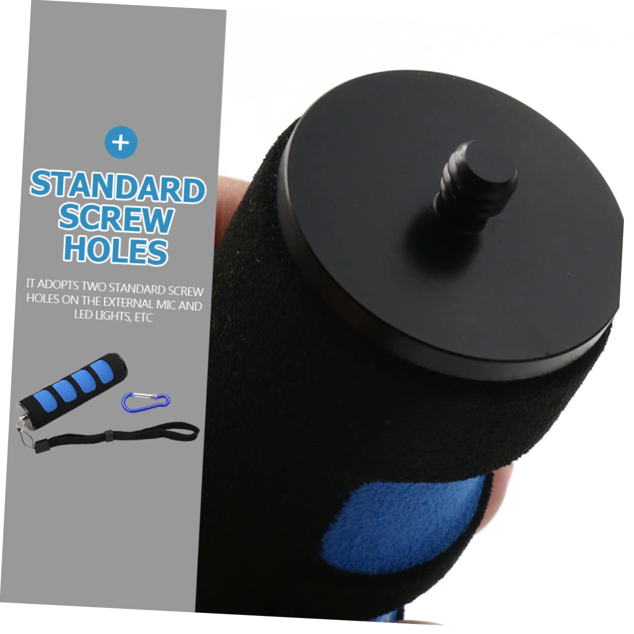 Nuobesty Ergonomic Design Camera Handle Grip Stabilizer For Video Light Comfortable For Long Use