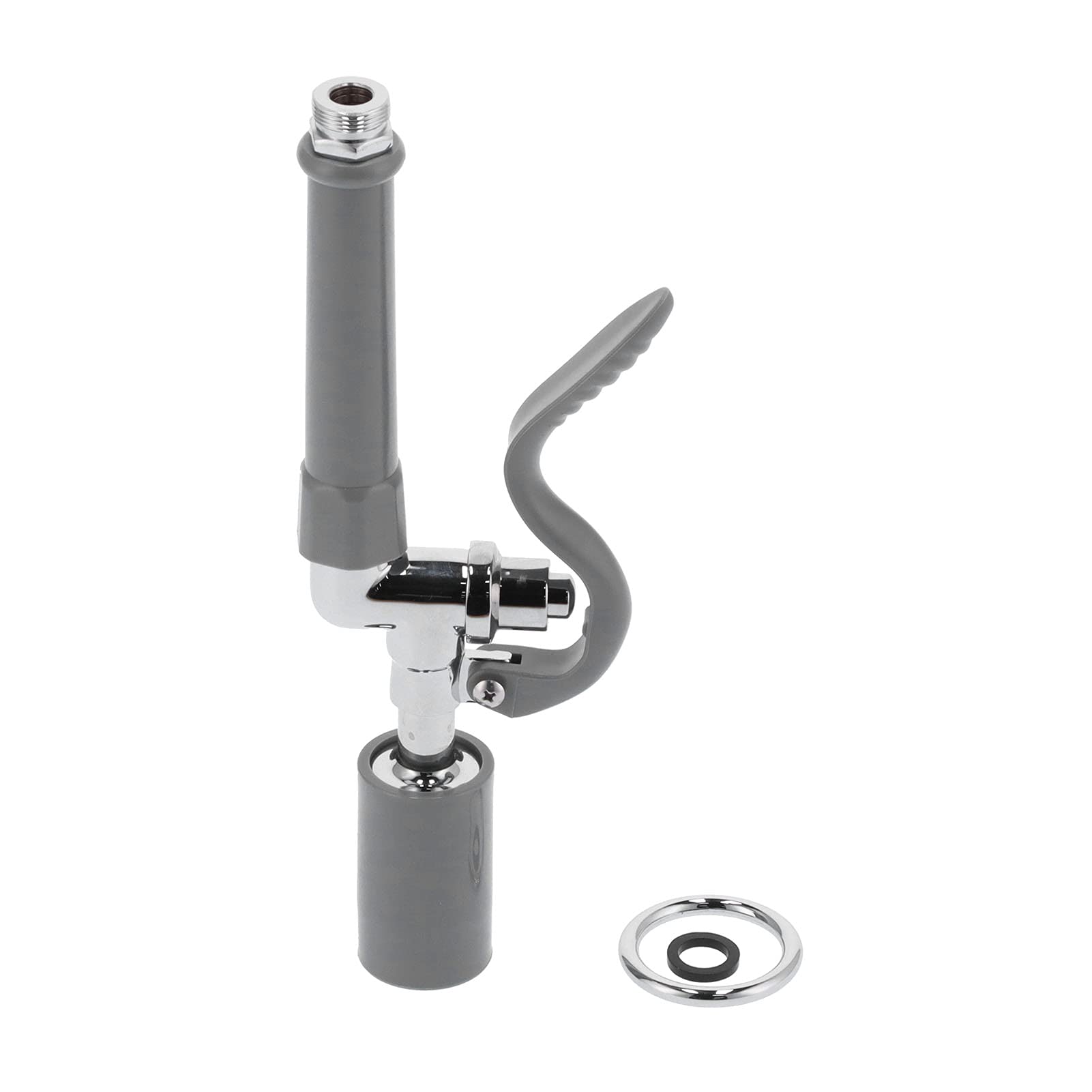 Shanrya Sink Sprayer, Sink Sprayer Commercial Sink Sprayer Kitchen Sprayer Commercial Faucet Sprayer Assembly Sink Sprayer High Pressure Rinse Faucet Spray Accessory Gray